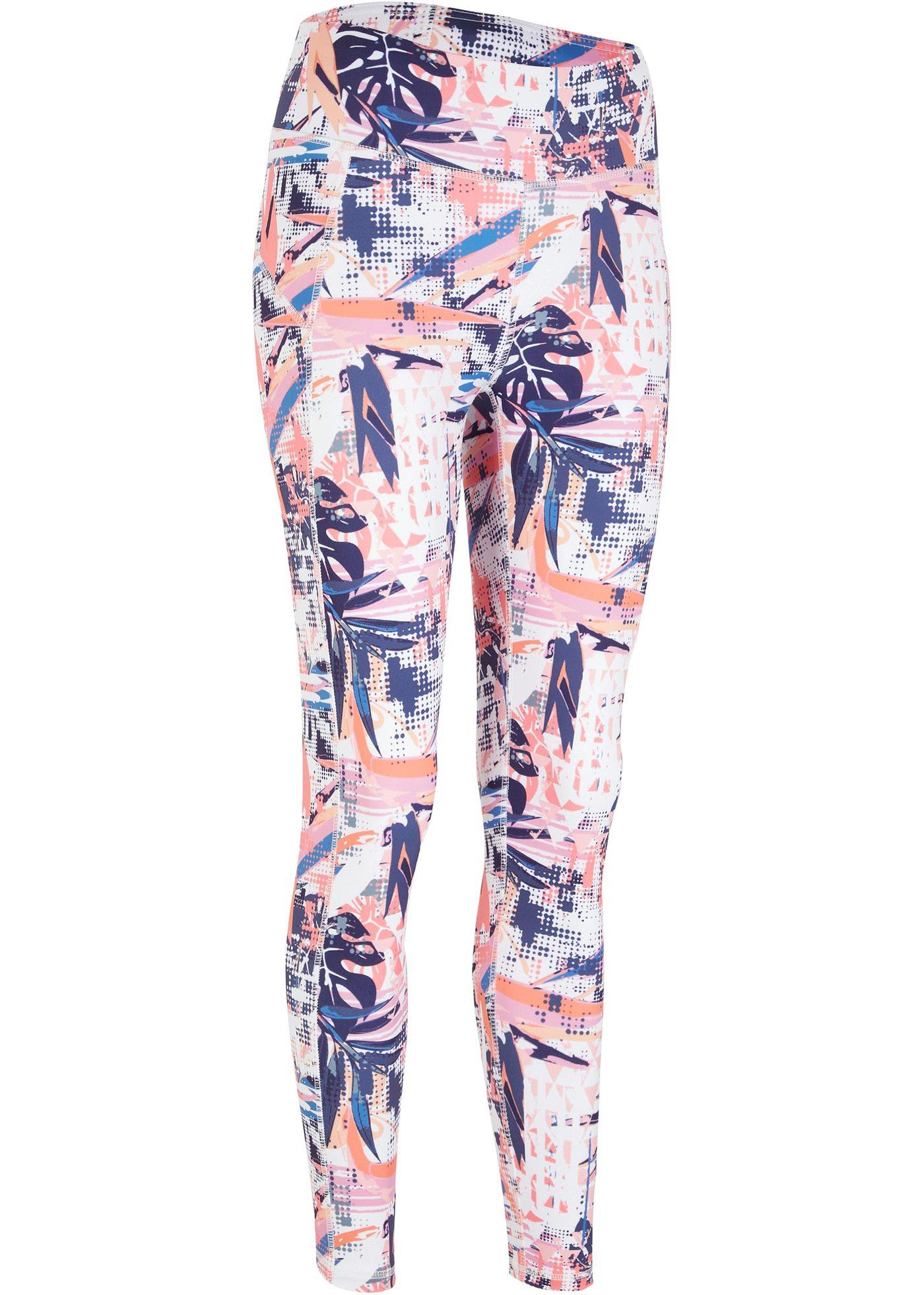 Image de Legging de sport imprimé avec poche dissimulée à la taille, longueur 7/8