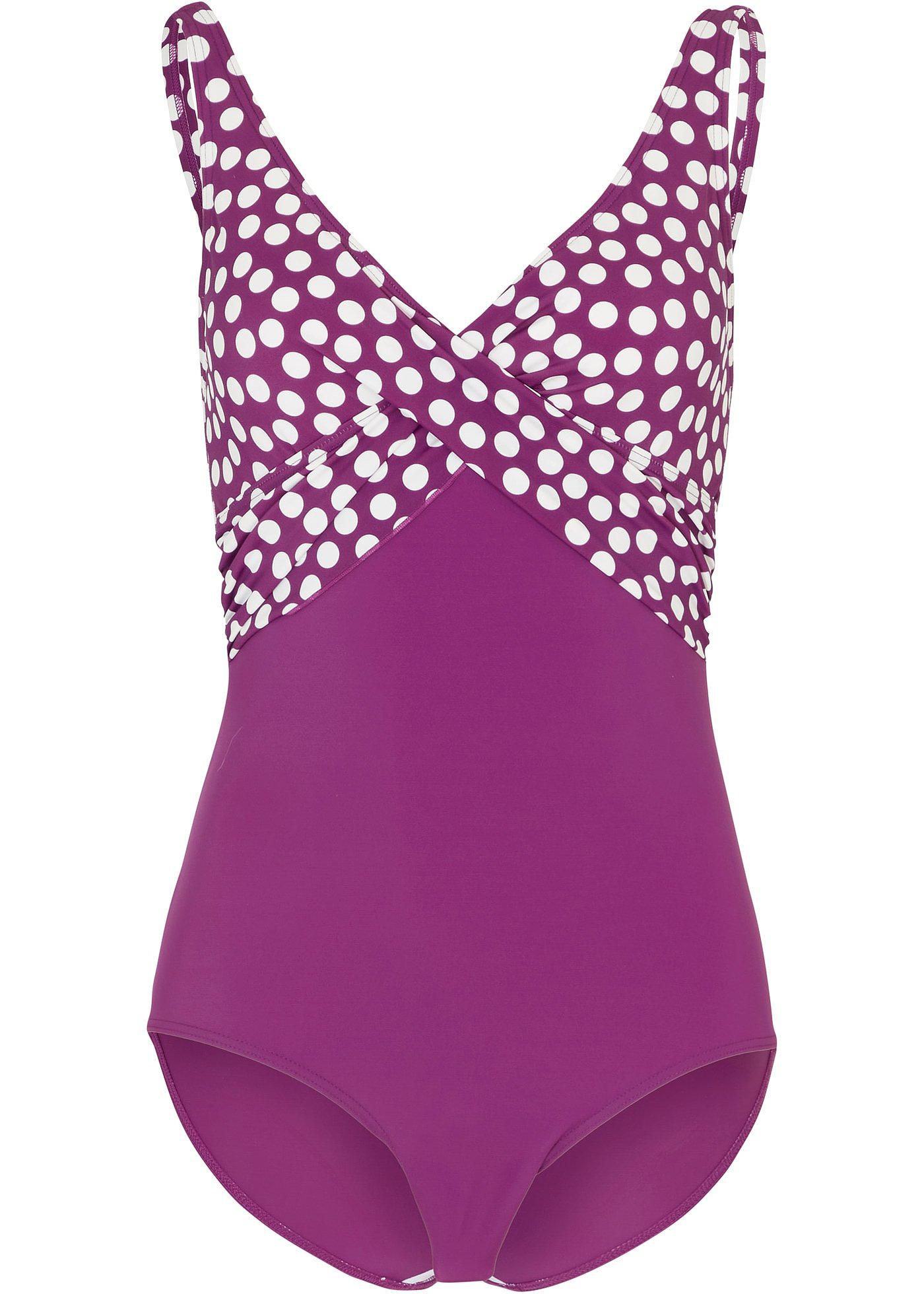 Maillot 1 pièce avec polyamide recyclé