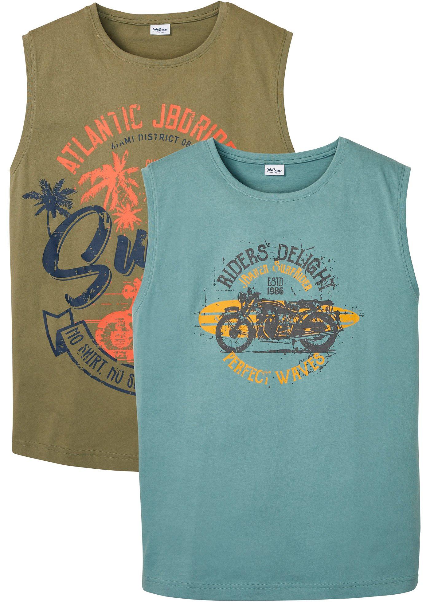 Lot de 2 débardeurs marcel