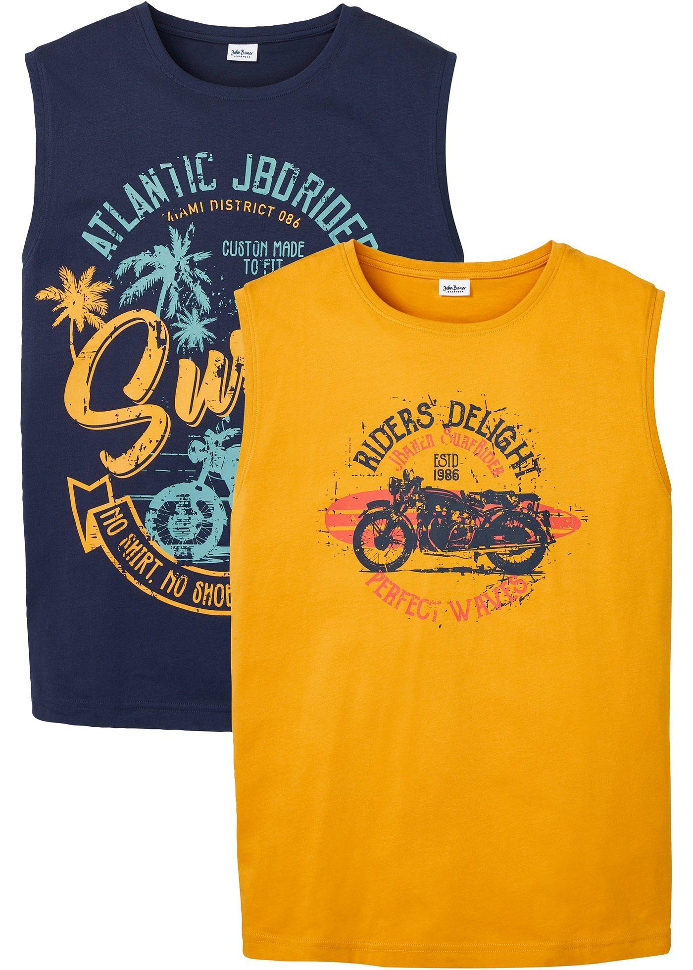 Lot de 2 débardeurs marcel