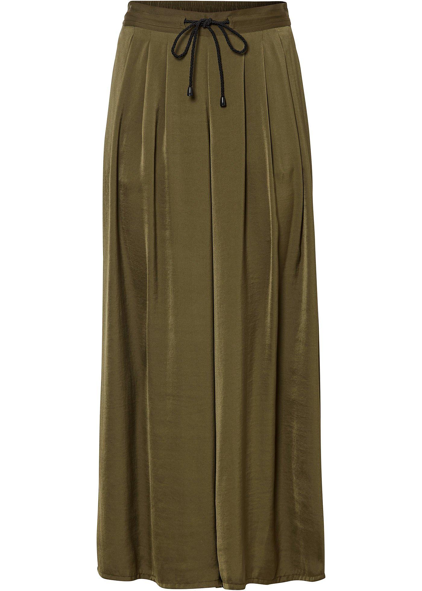 Jupe-culotte en satin