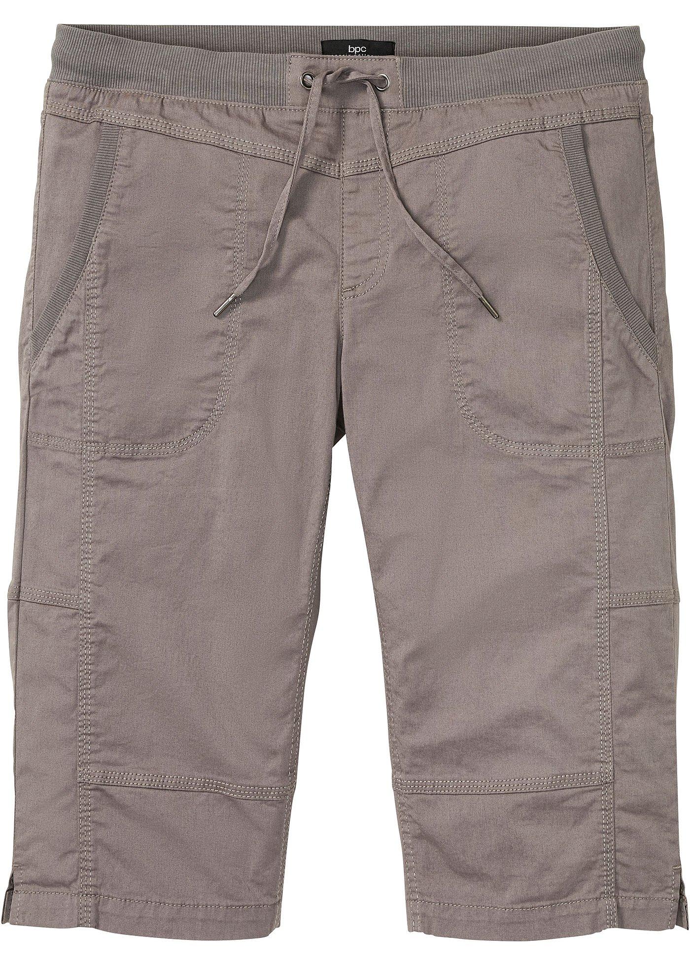 Bermuda long extensible confort pour le ventre, Regular Fit