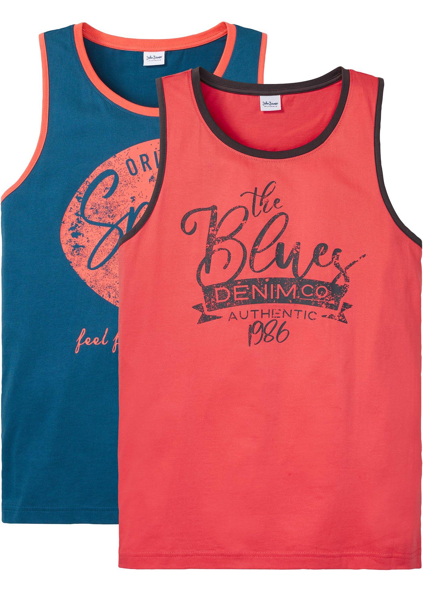 Lot de 2 débardeurs