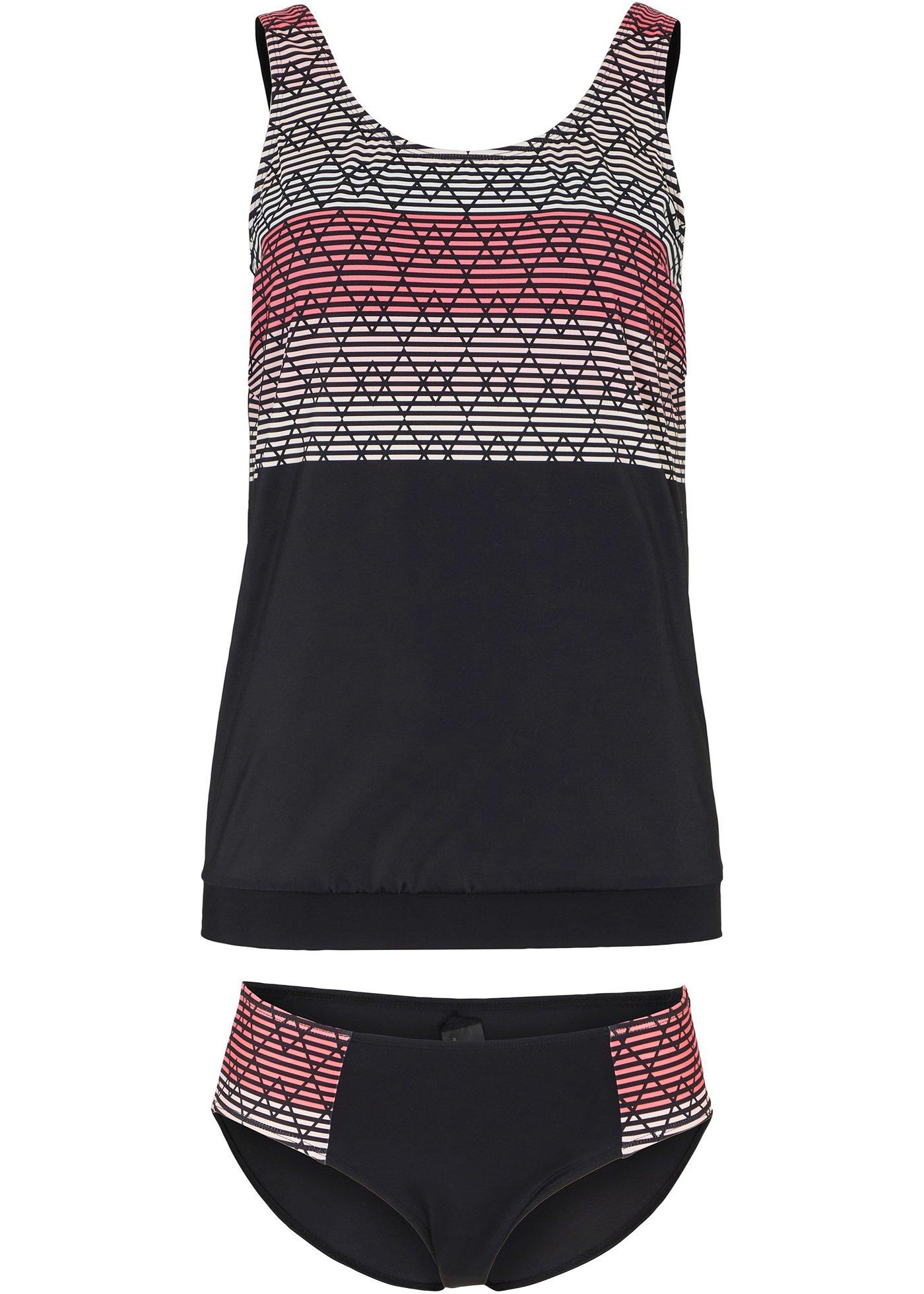 Tankini (Ens. 2 pces.) grande stature avec polyamide recyclé