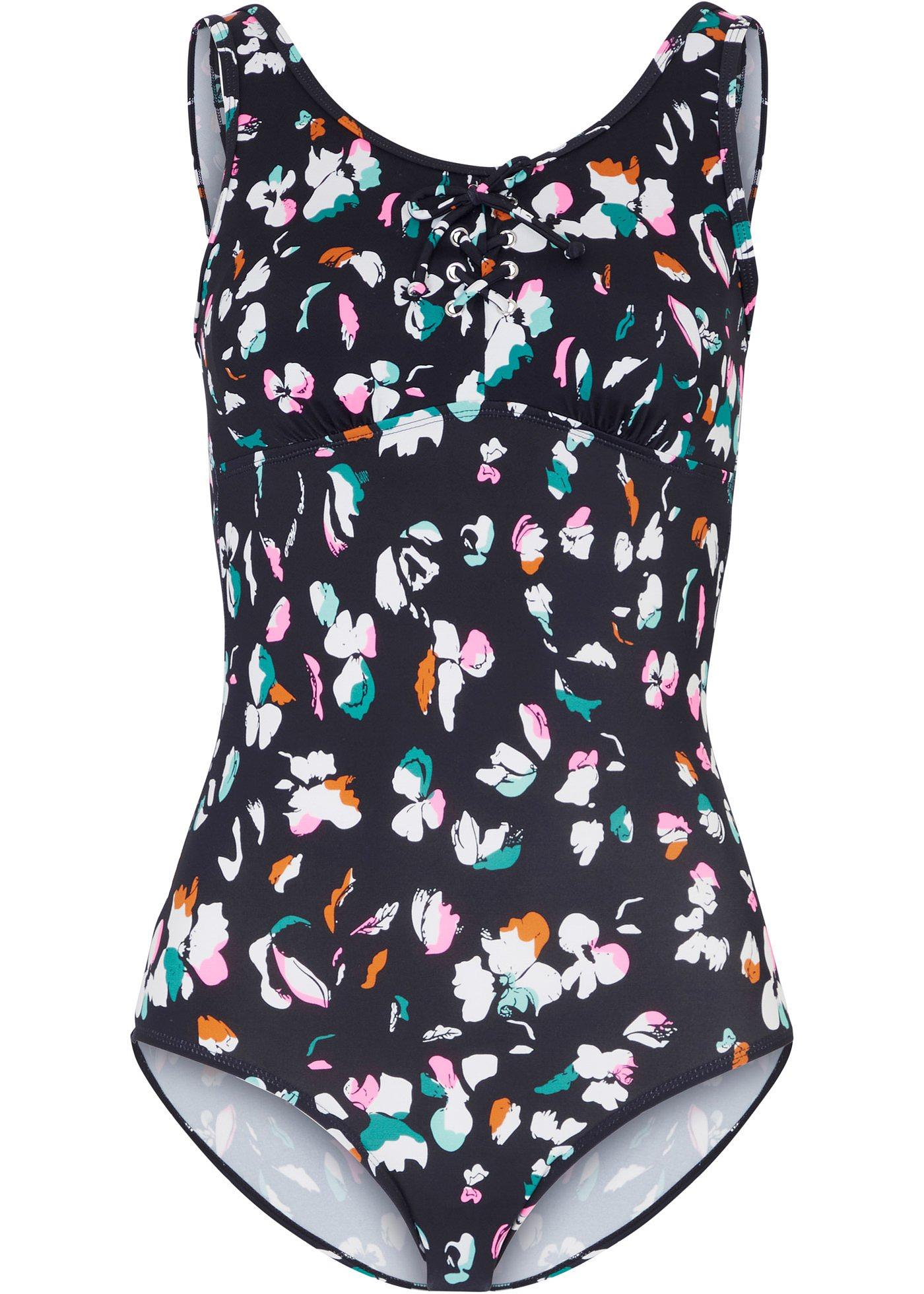 Maillot 1 pièce avec polyamide recyclé