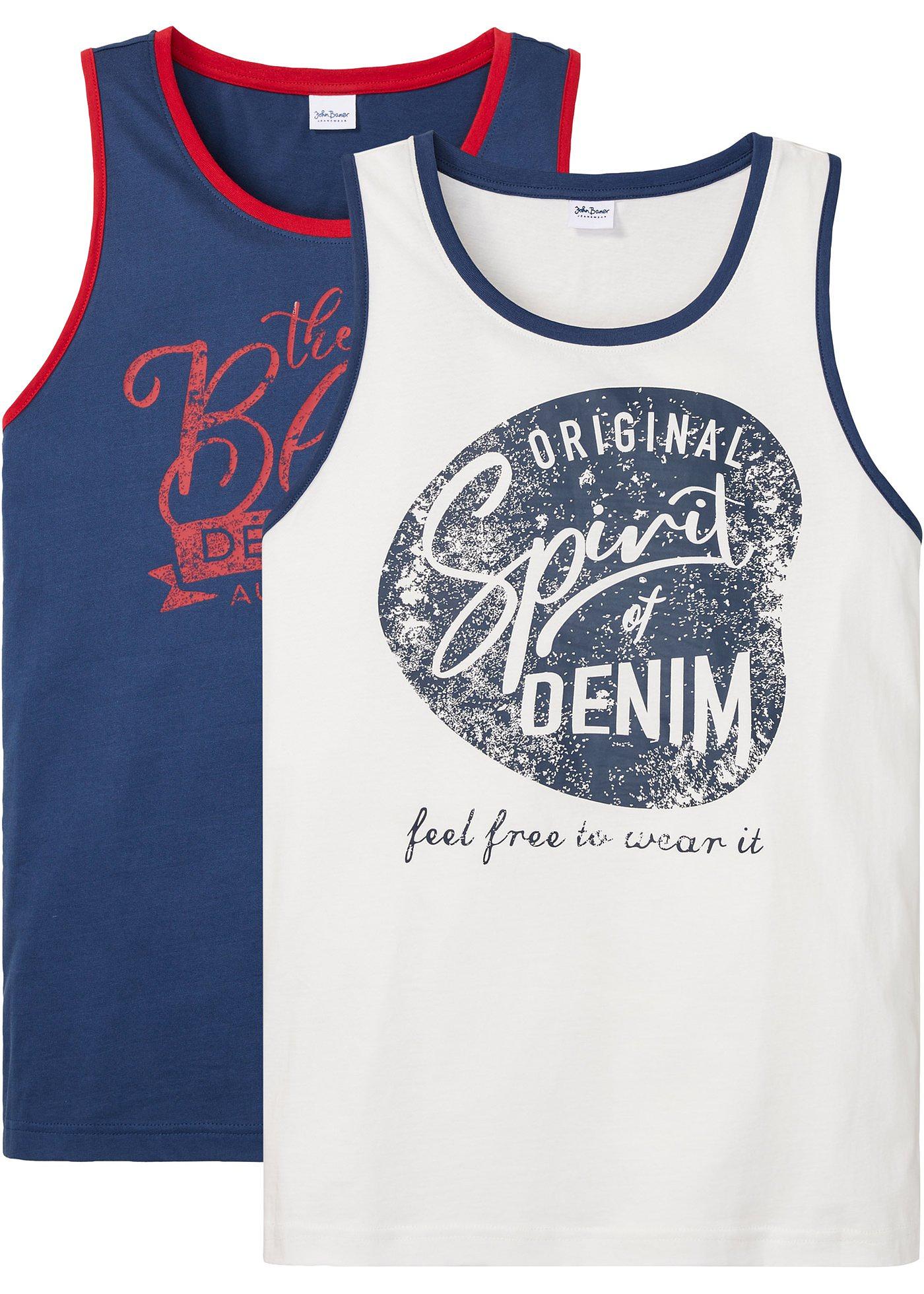 Lot de 2 débardeurs