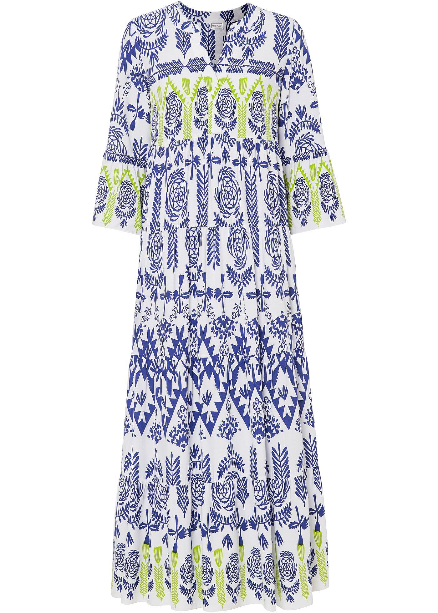 Robe longue en viscose