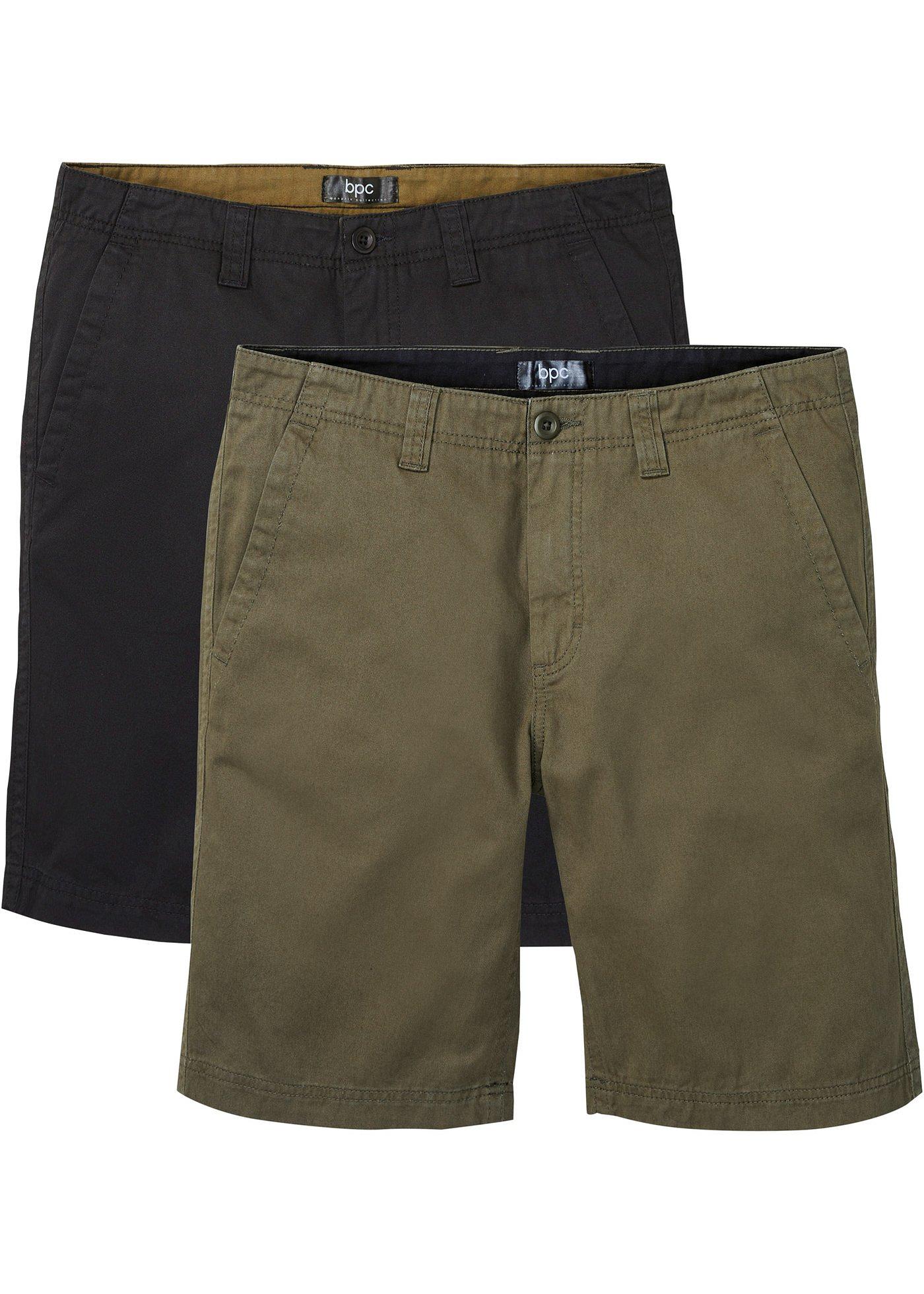 Image de Lot de 2 bermudas chino, Regular Fit