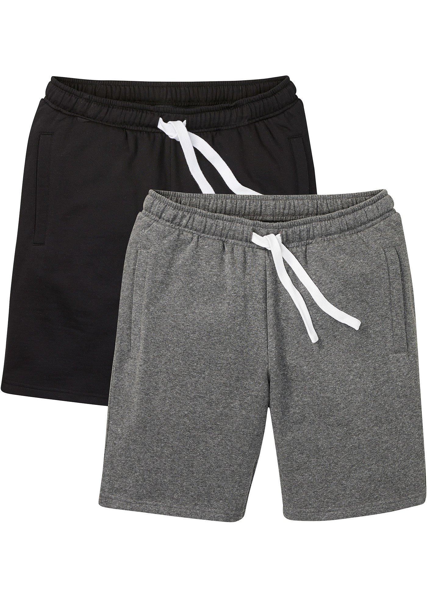 Lot de 2 bermudas sweat
