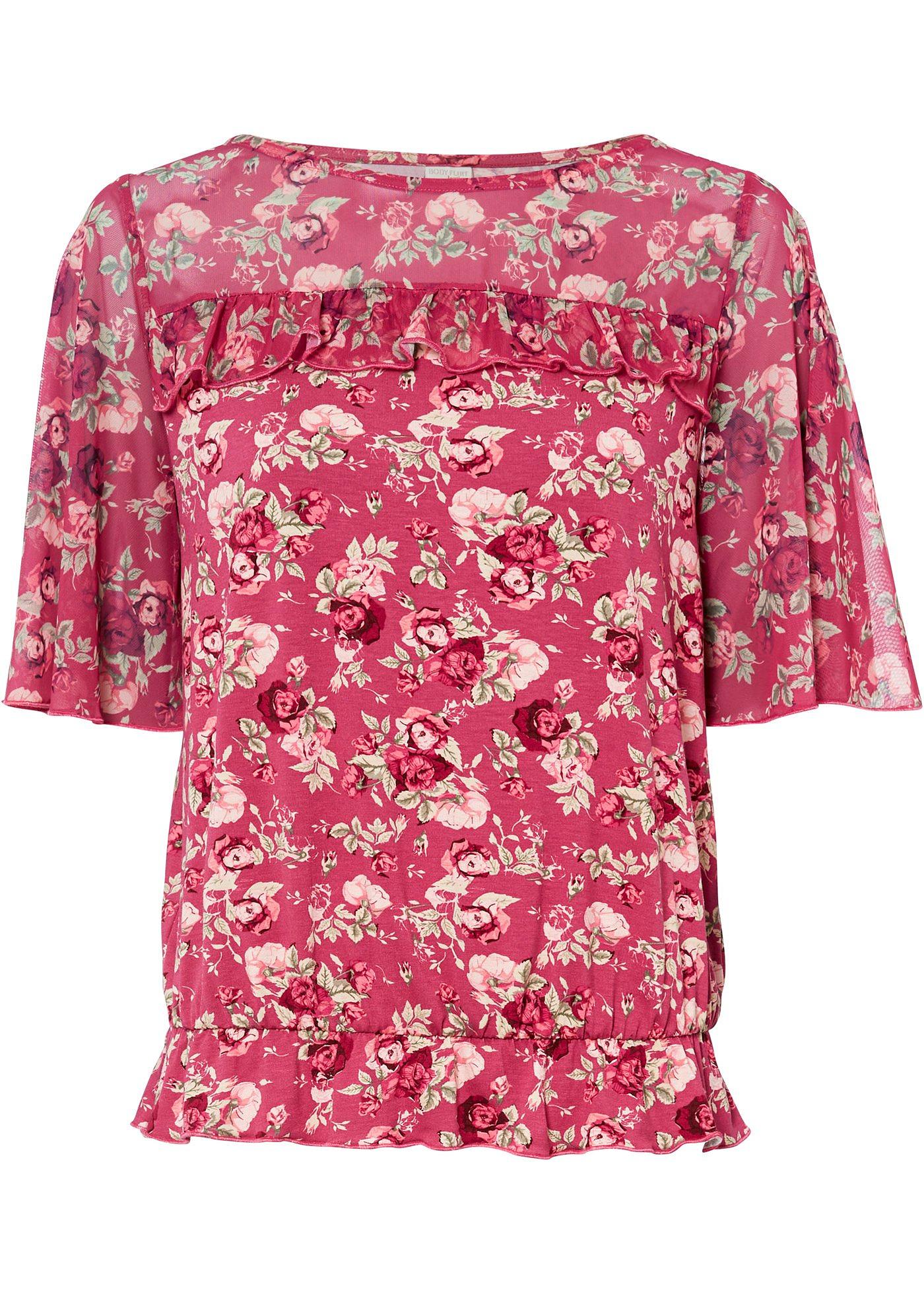 T-shirt blouse en viscose