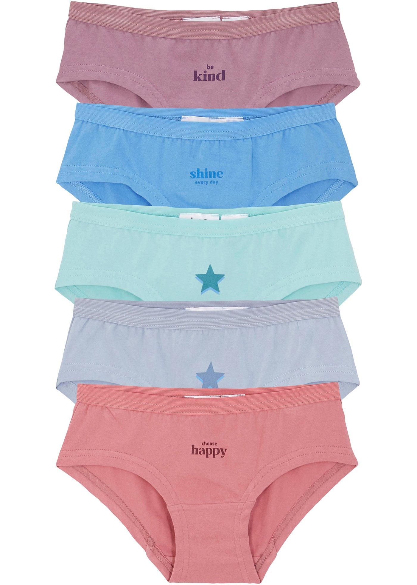 Lot de 5 culottes fille