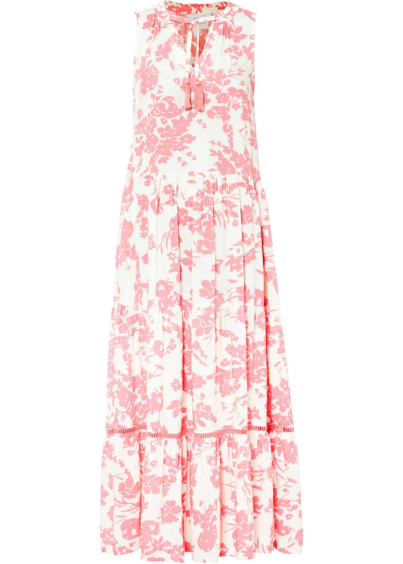 Robe longue imprimée