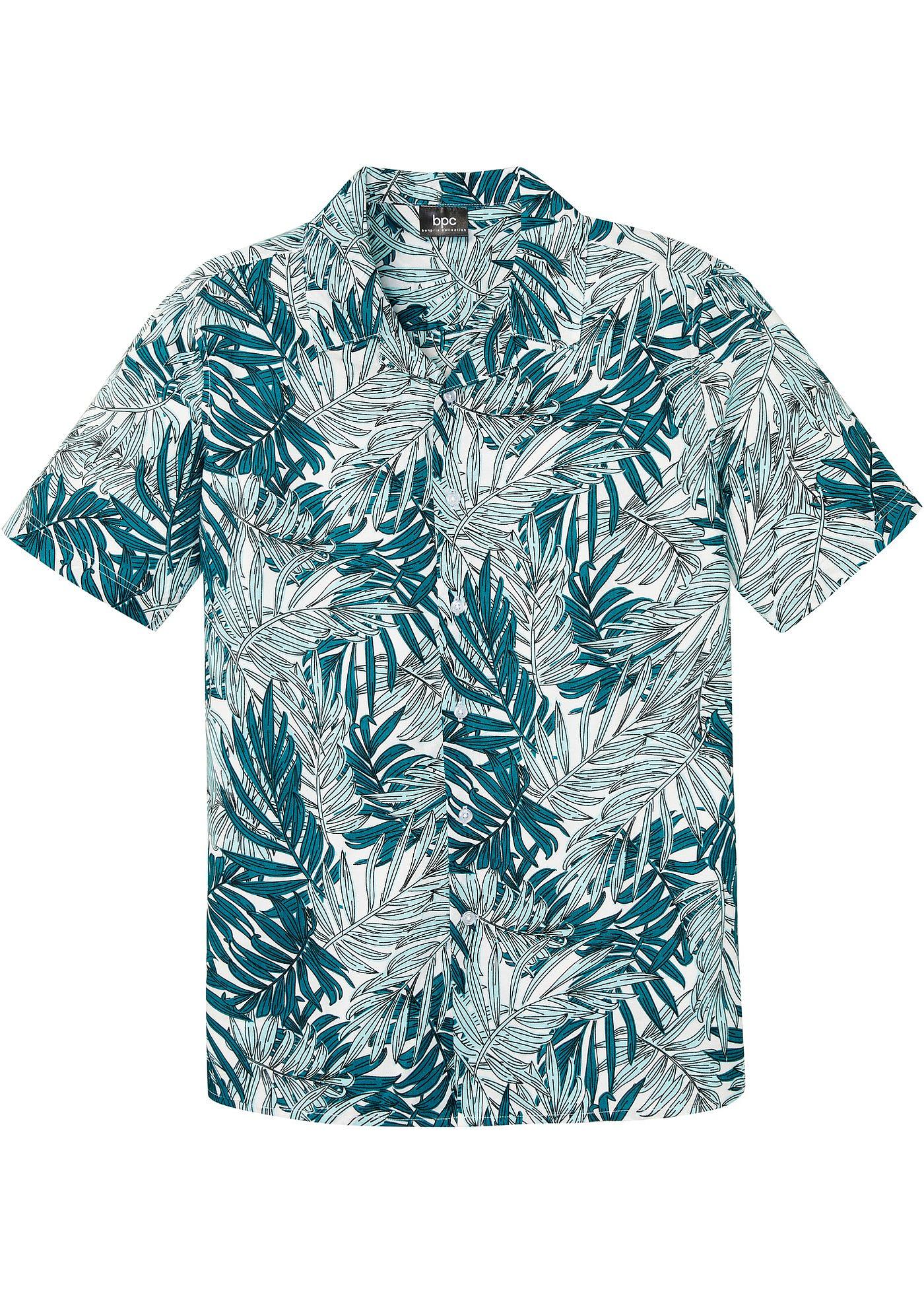 Chemise manches courtes en viscose