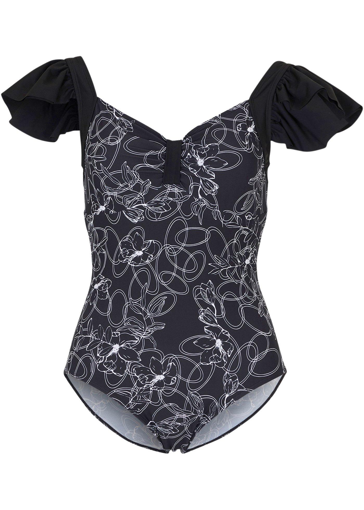 Maillot 1 pièce sculptant avec effet sculptant modéré