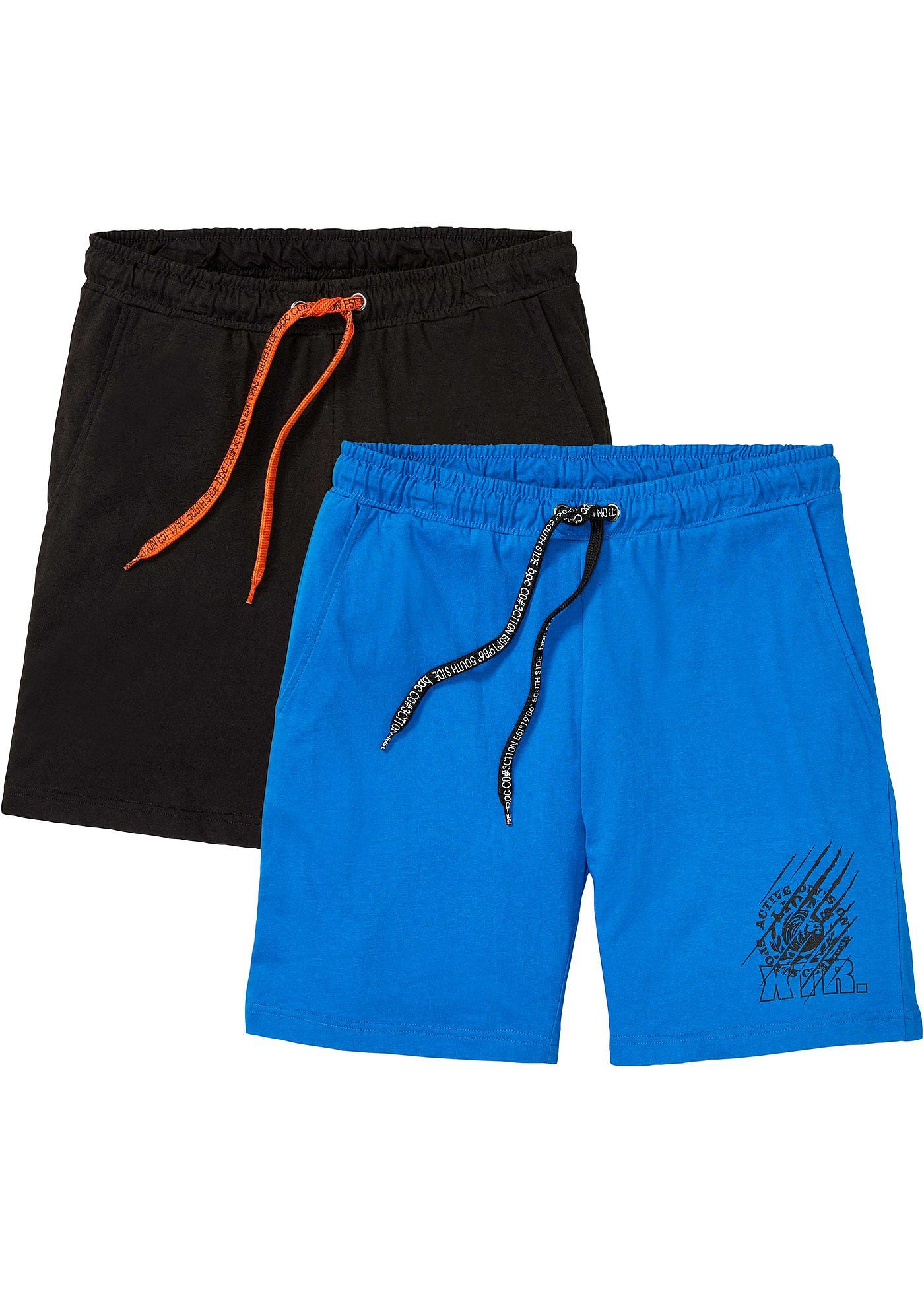 Lot de 2 shorts en jersey