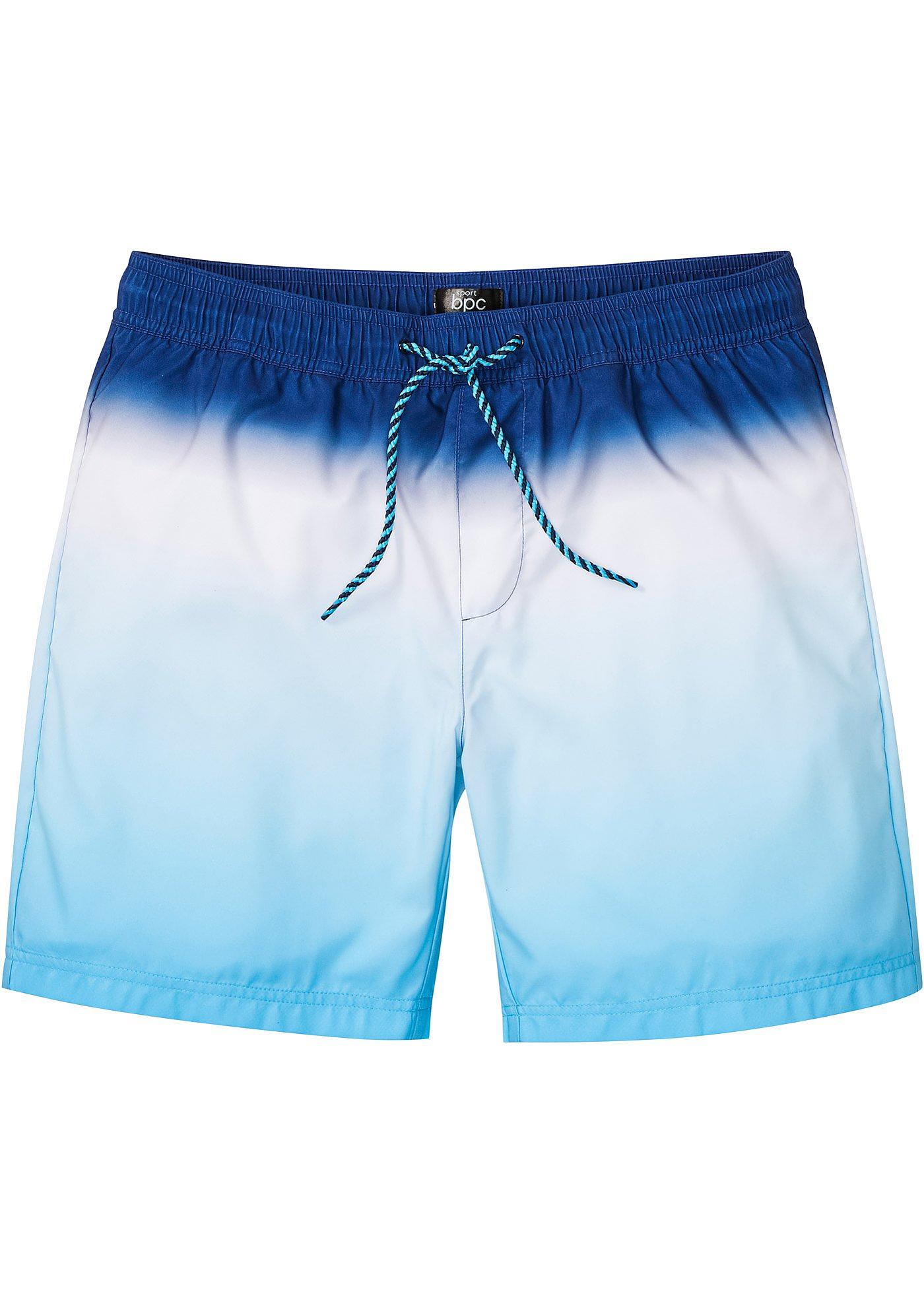 Short de plage avec dégradé de couleur en polyester recyclé