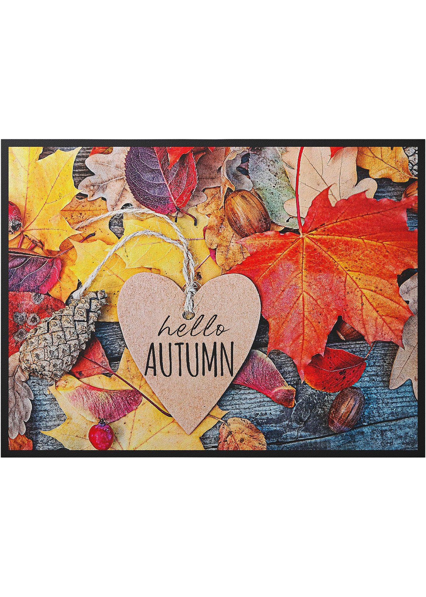 Tapis de protection avec motif automnal