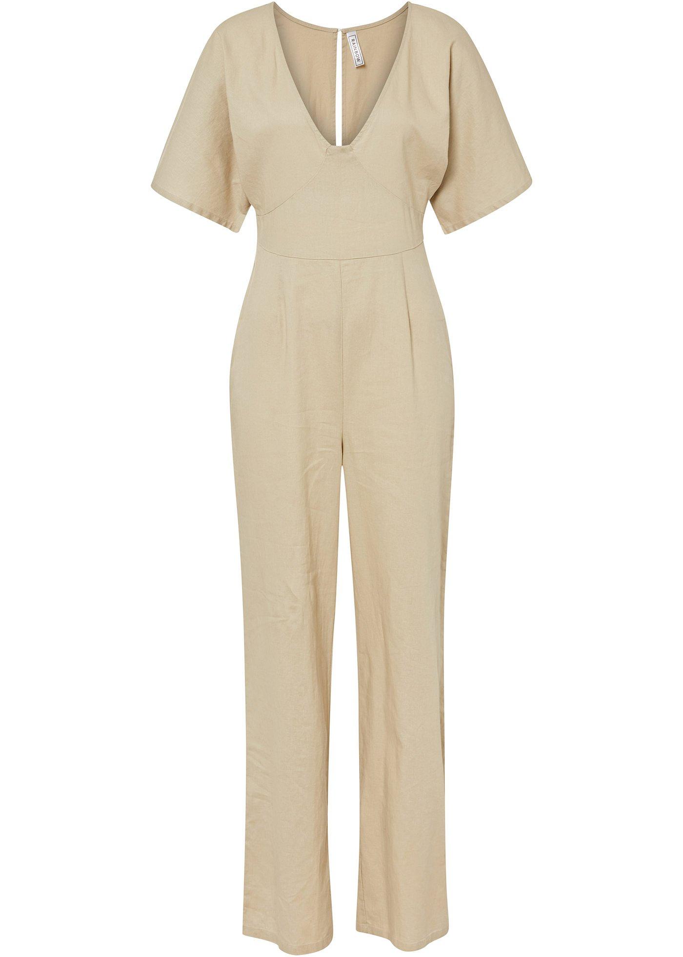 Image de Combi pantalon avec lin majoritaire