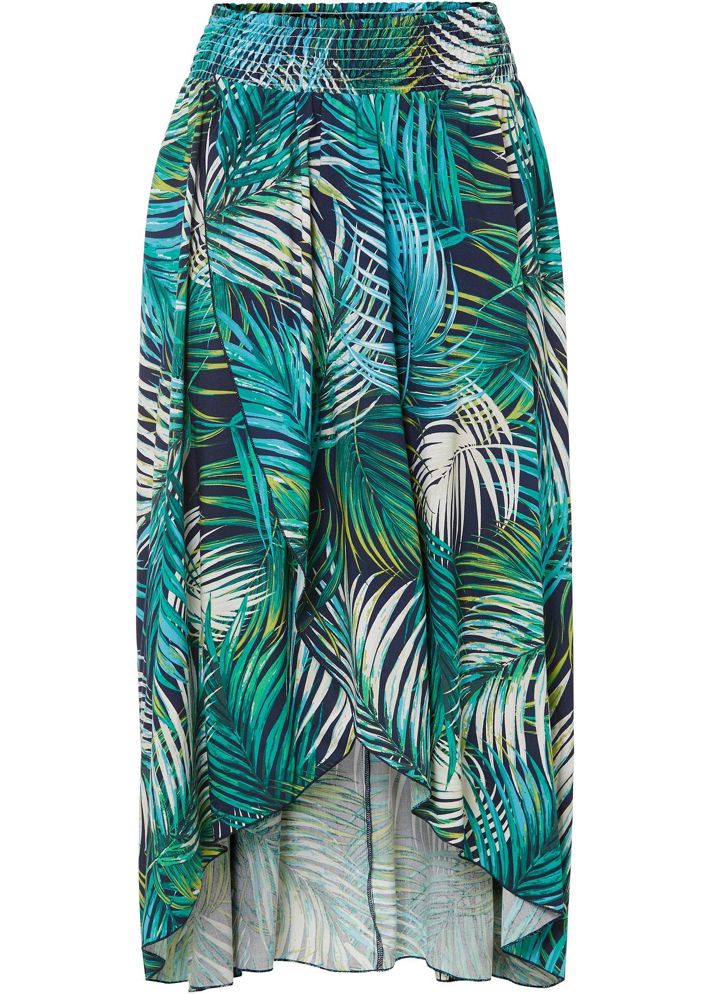 Jupe imprimée en viscose