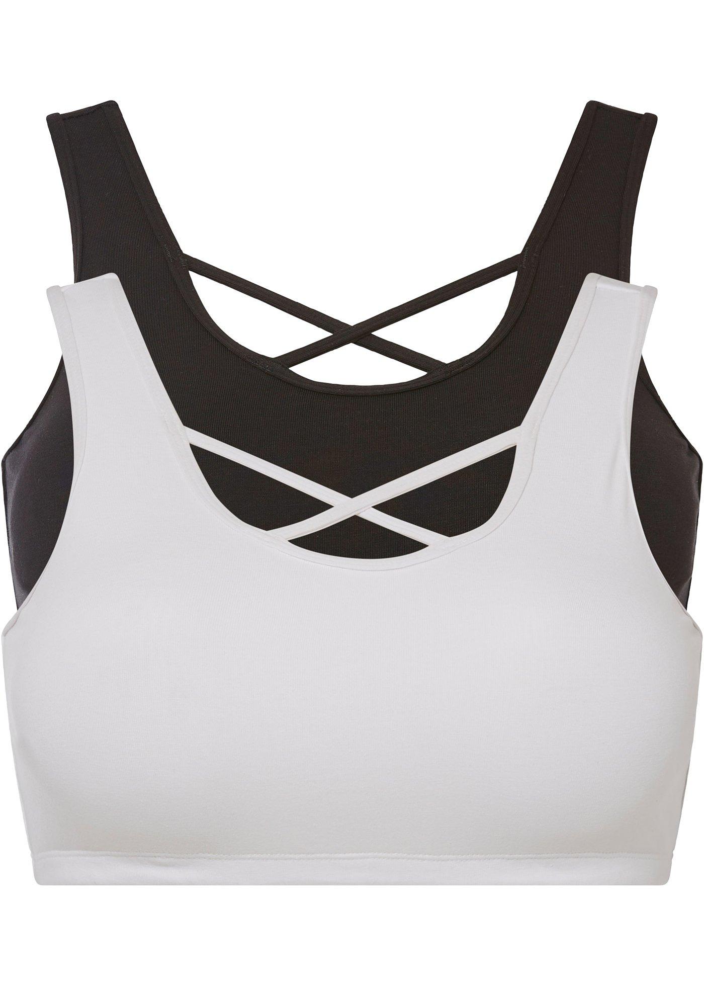 Image de Lot de 2 brassières avec coton