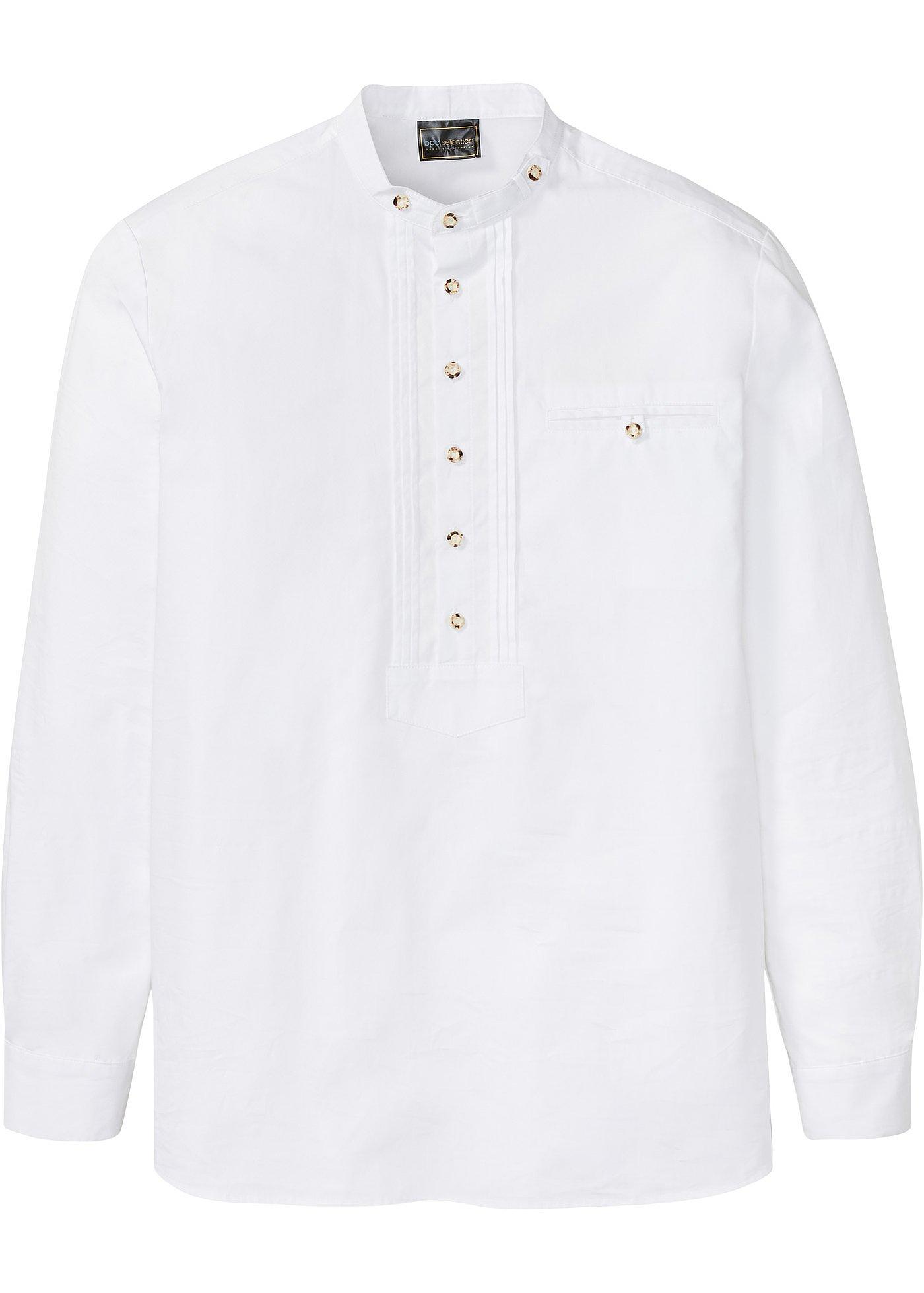 Chemise bavaroise avec plis religieuse