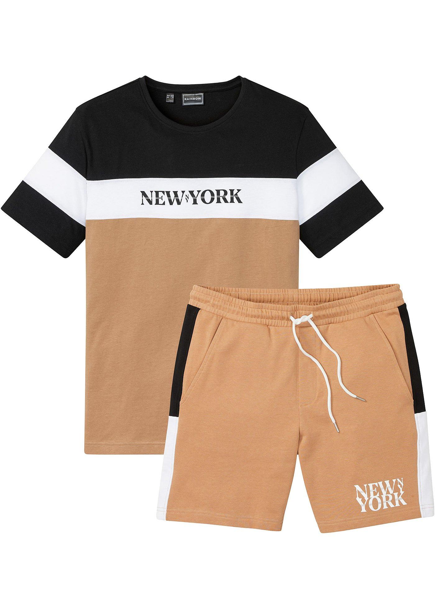 T-shirt et bermuda (Ens. 2 pces.)