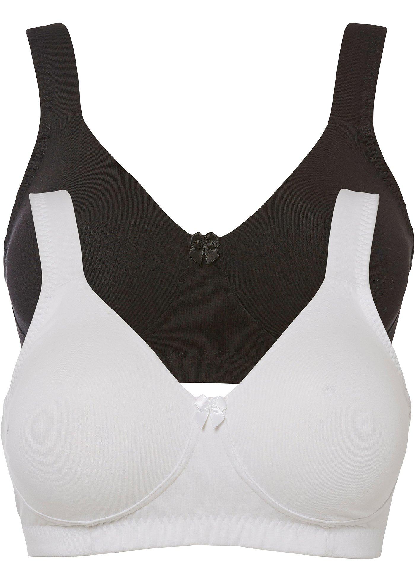 Image de Lot de 2 soutiens-gorge minimiseurs moulés sans armatures avec coton