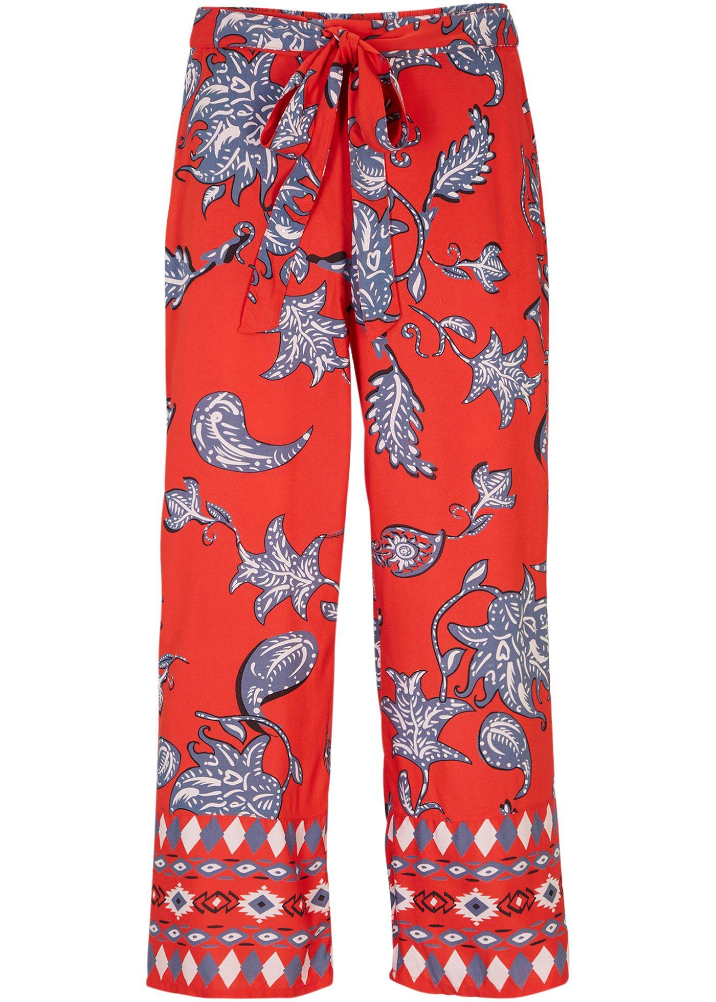 Jupe-culotte en viscose