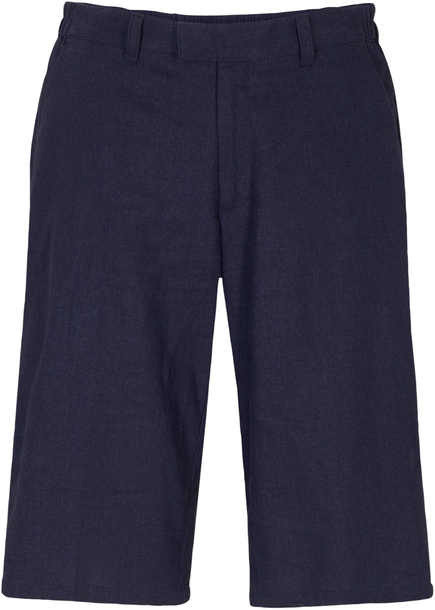 Bermuda avec lin majoritaire