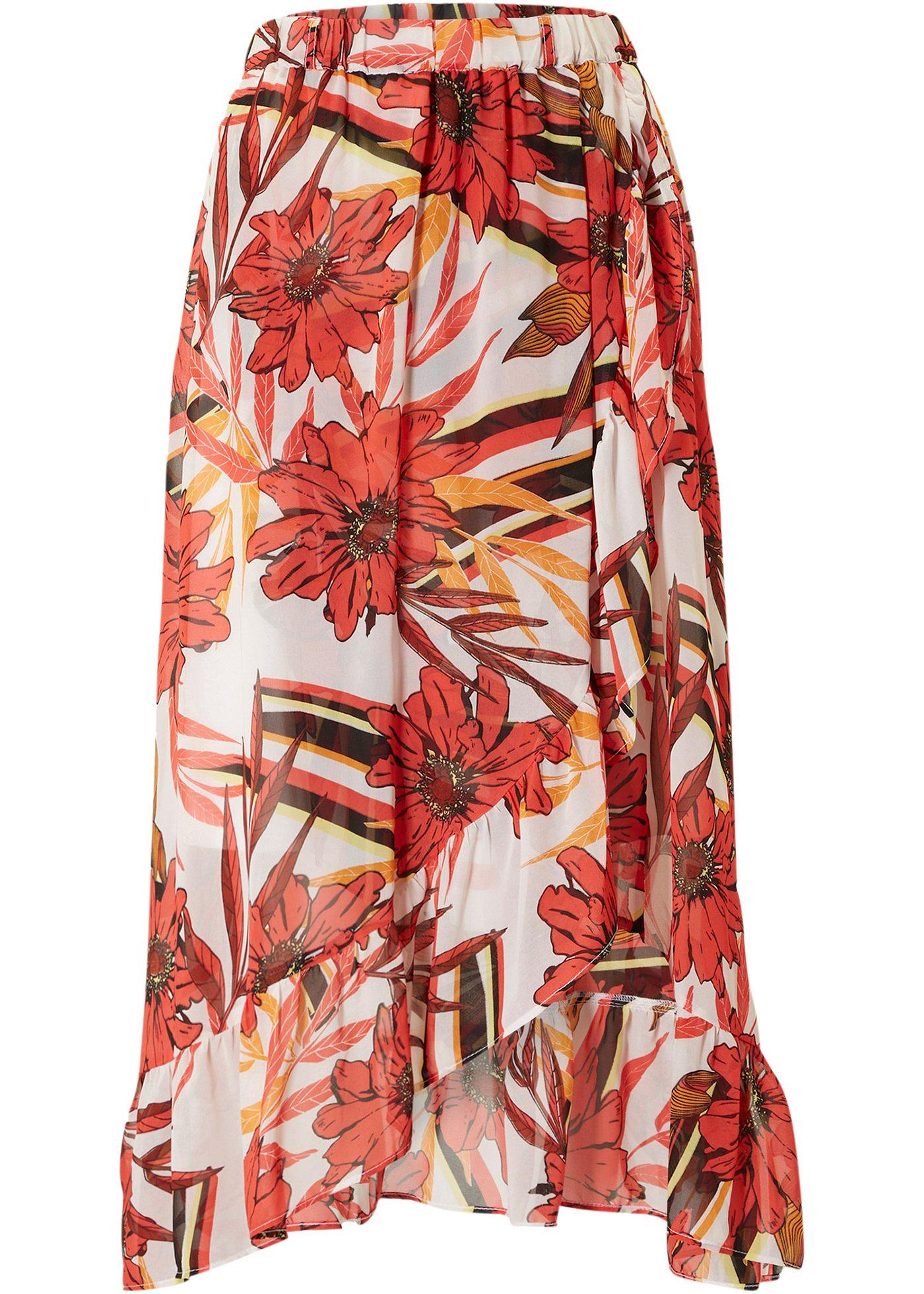 Image de Jupe en chiffon avec volants