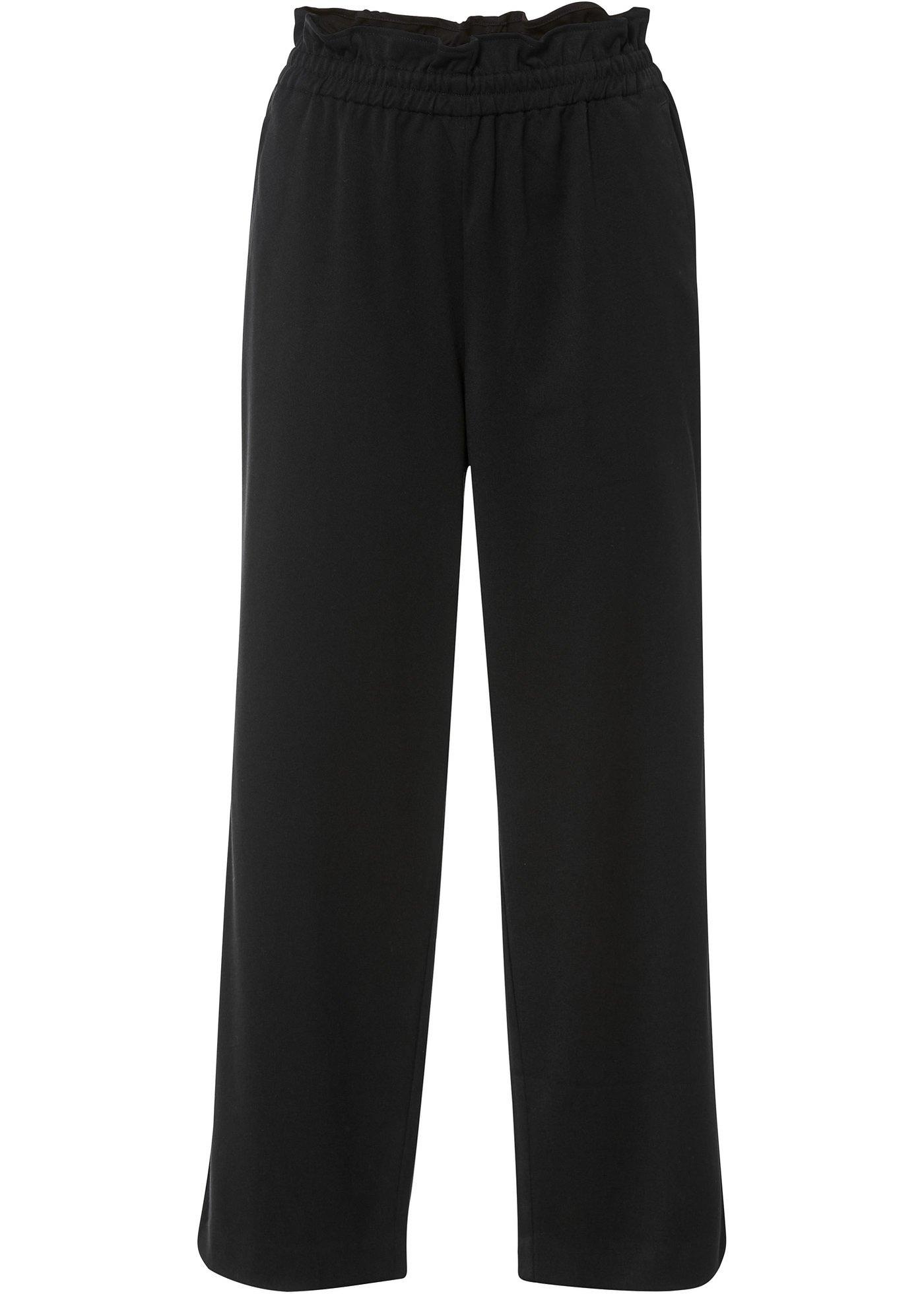 Jupe-culotte à taille élastiquée