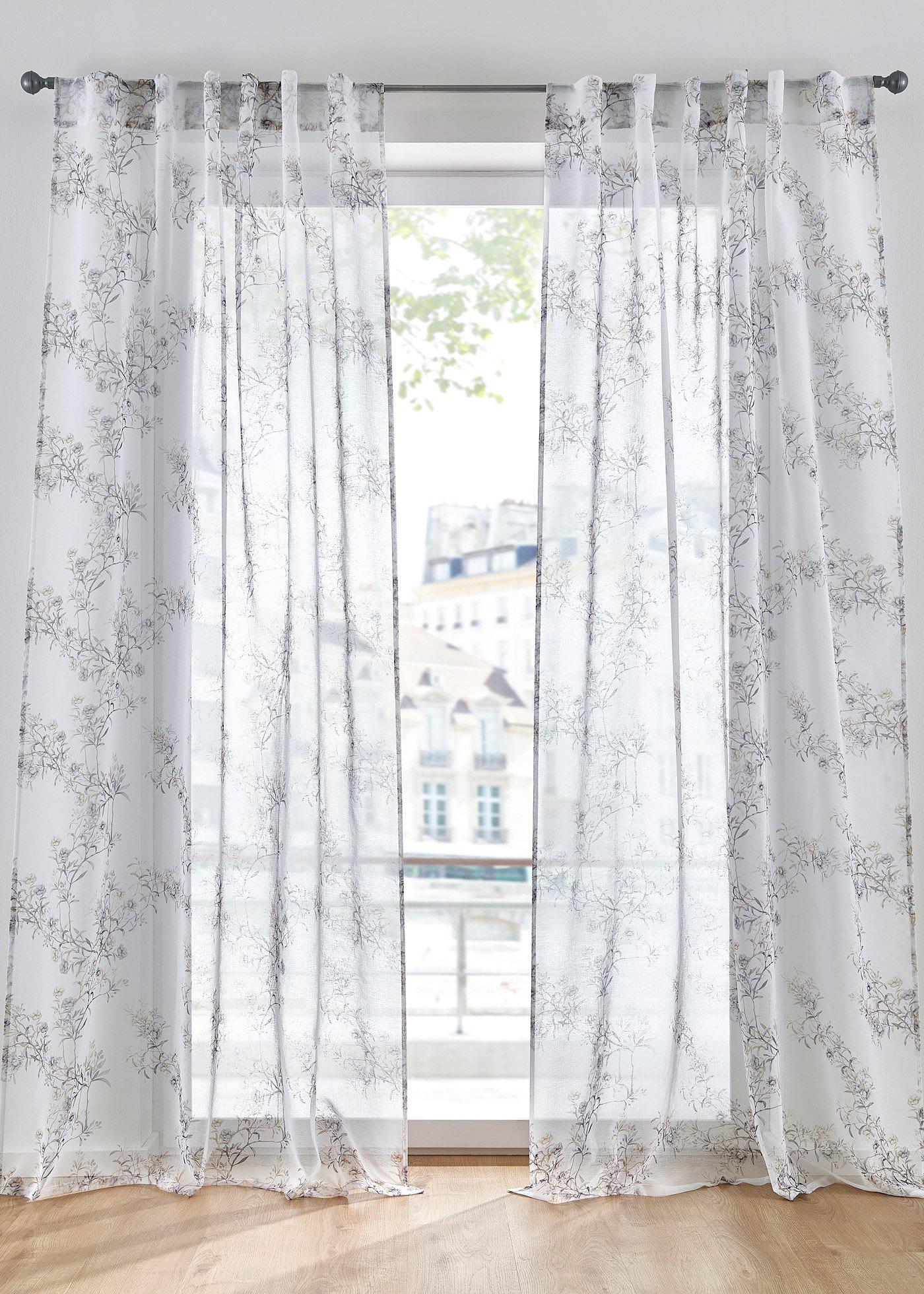 Voilage avec polyester recyclé (1 pce.)