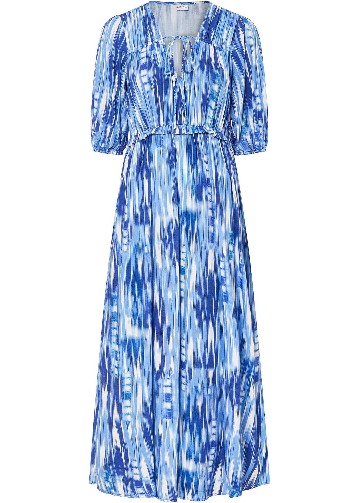 Robe longue imprimée