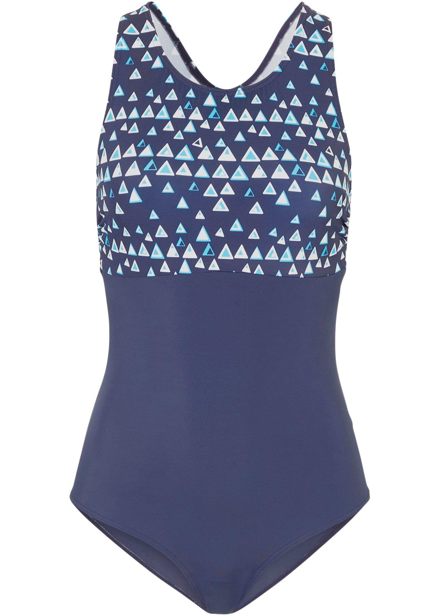 Maillot 1 pièce avec polyamide recyclé