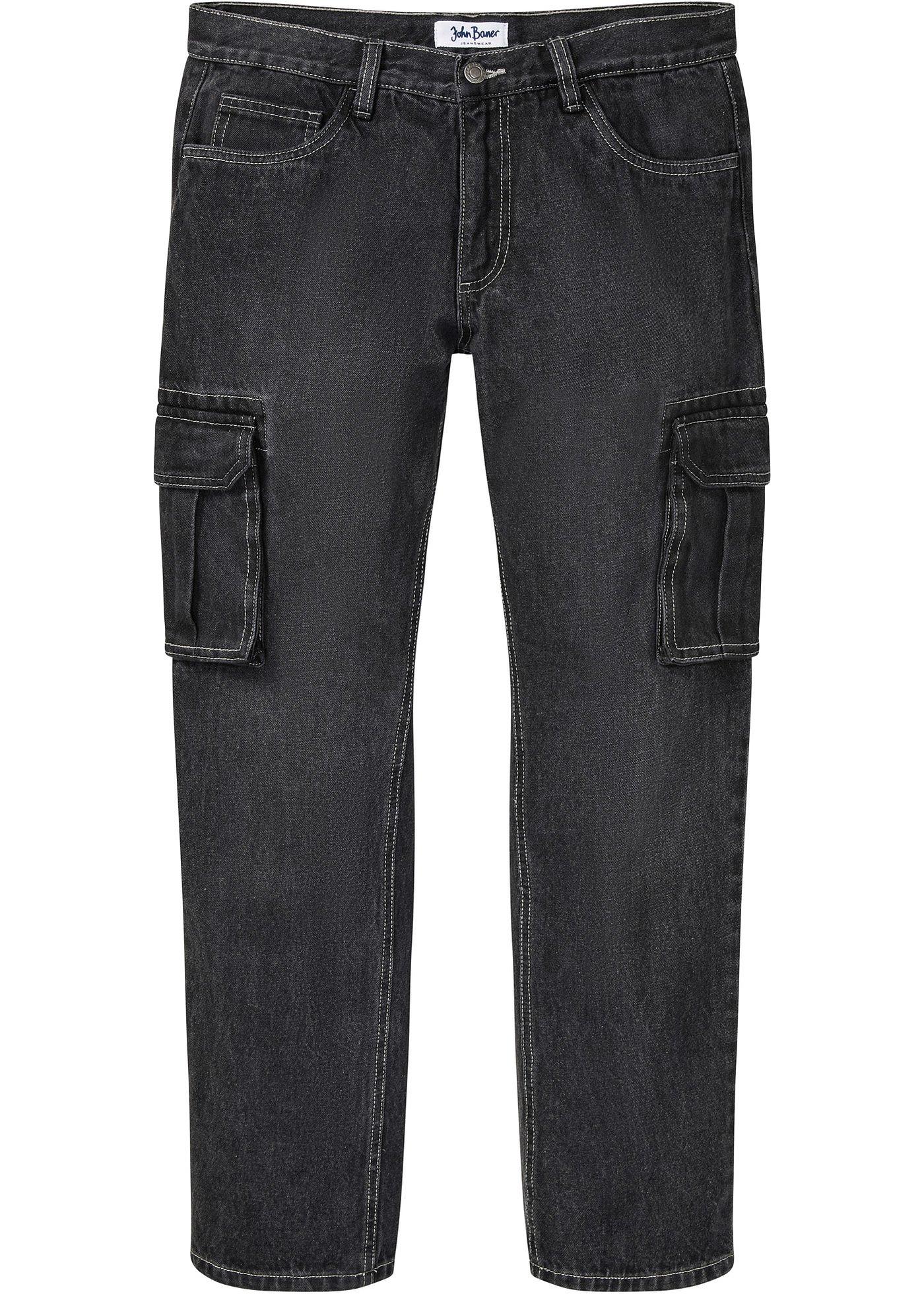 Jean cargo Loose Fit, Straight