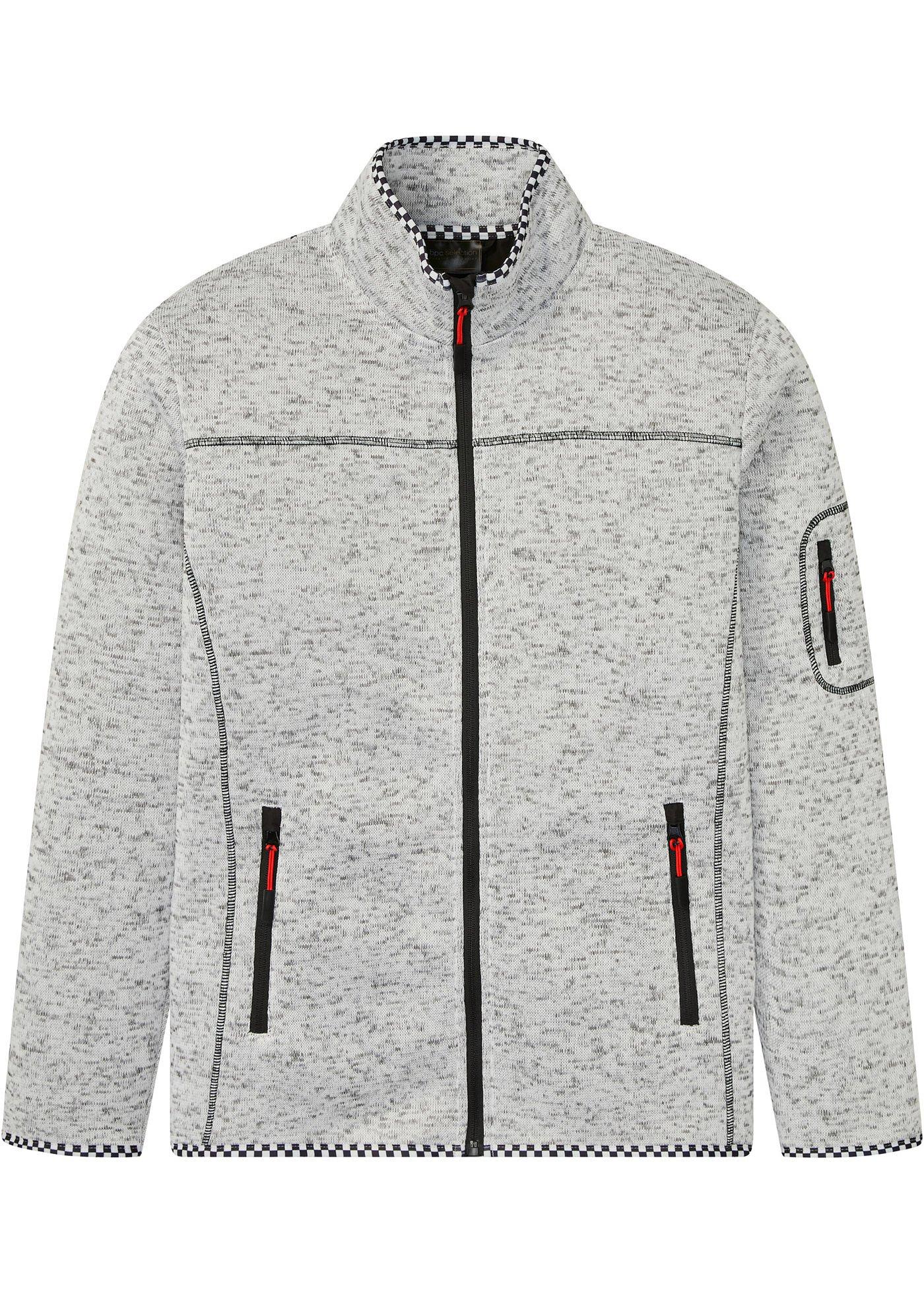 Gilet sweat en maille polaire