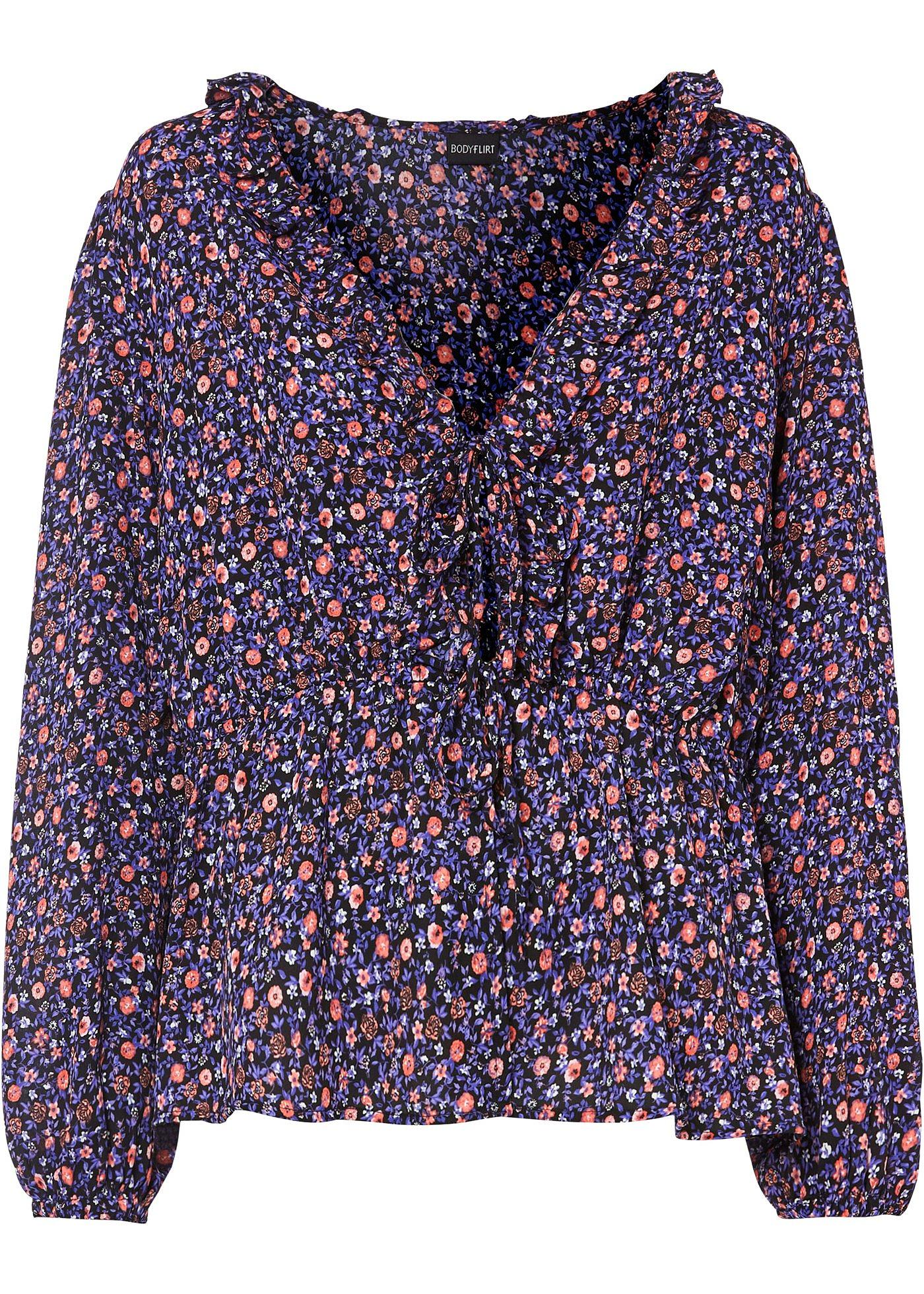 Image de Blouse imprimée en polyester recyclé