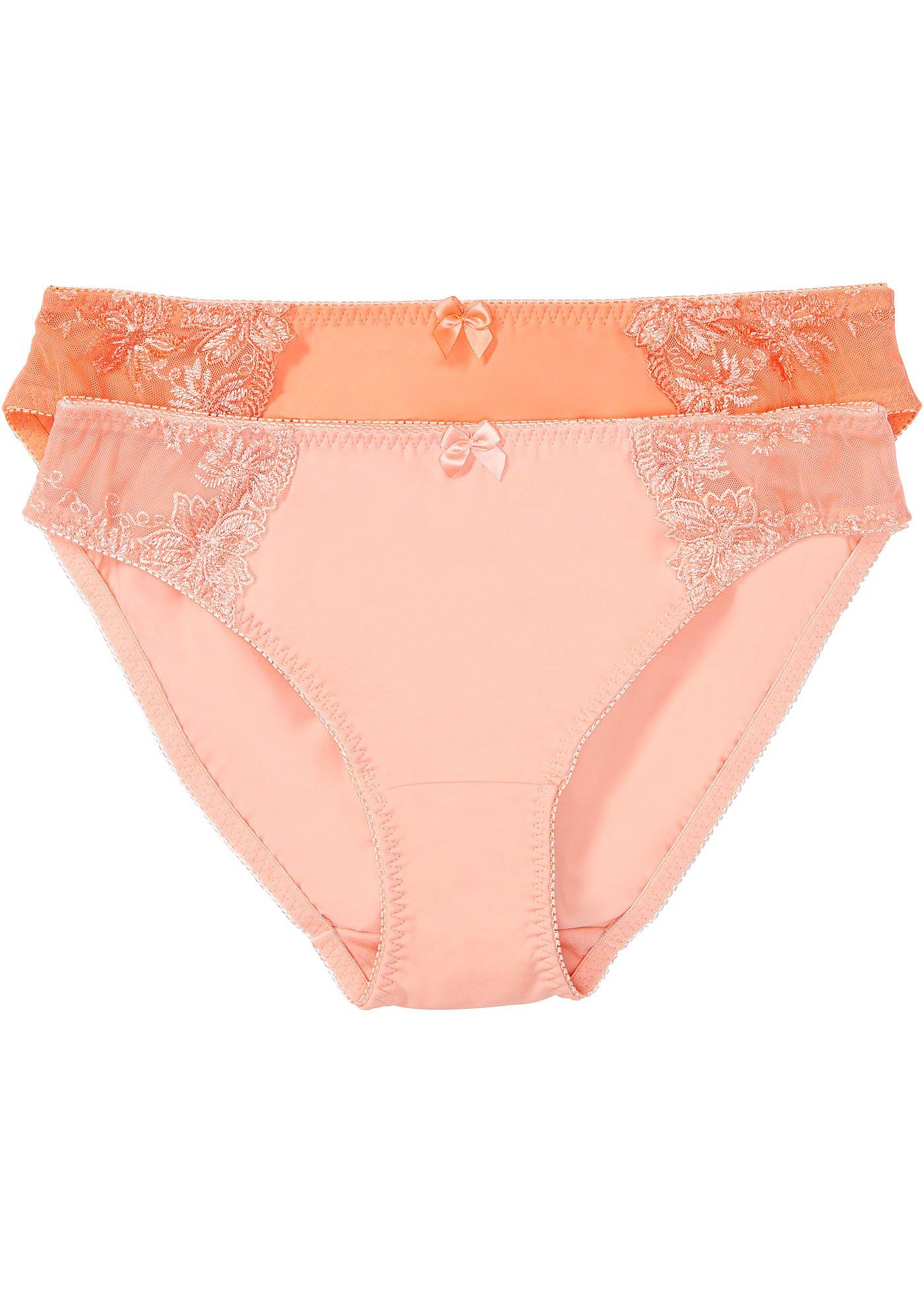 Image de Lot de 2 slips avec broderie