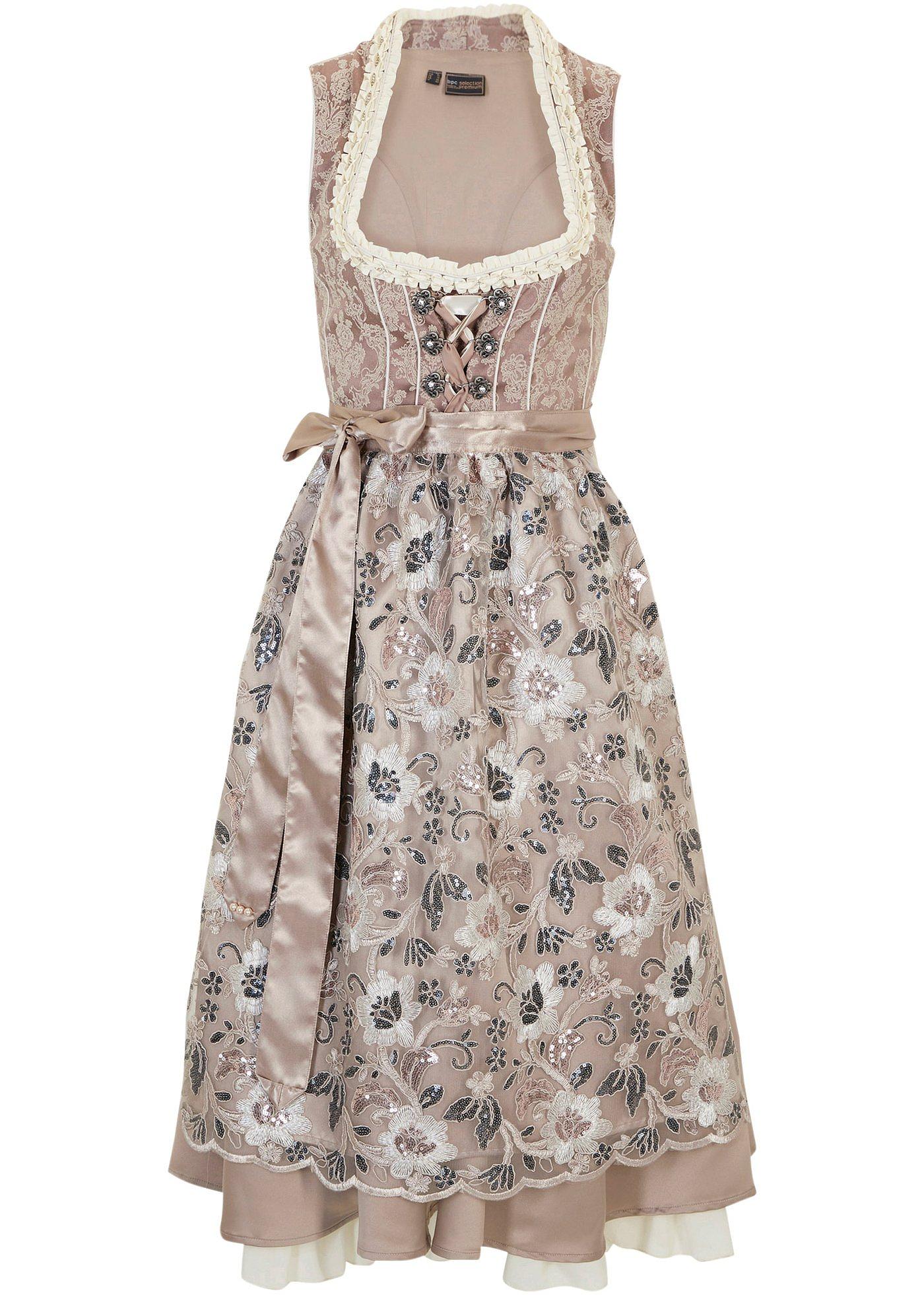 Image de Dirndl avec tablier à paillettes