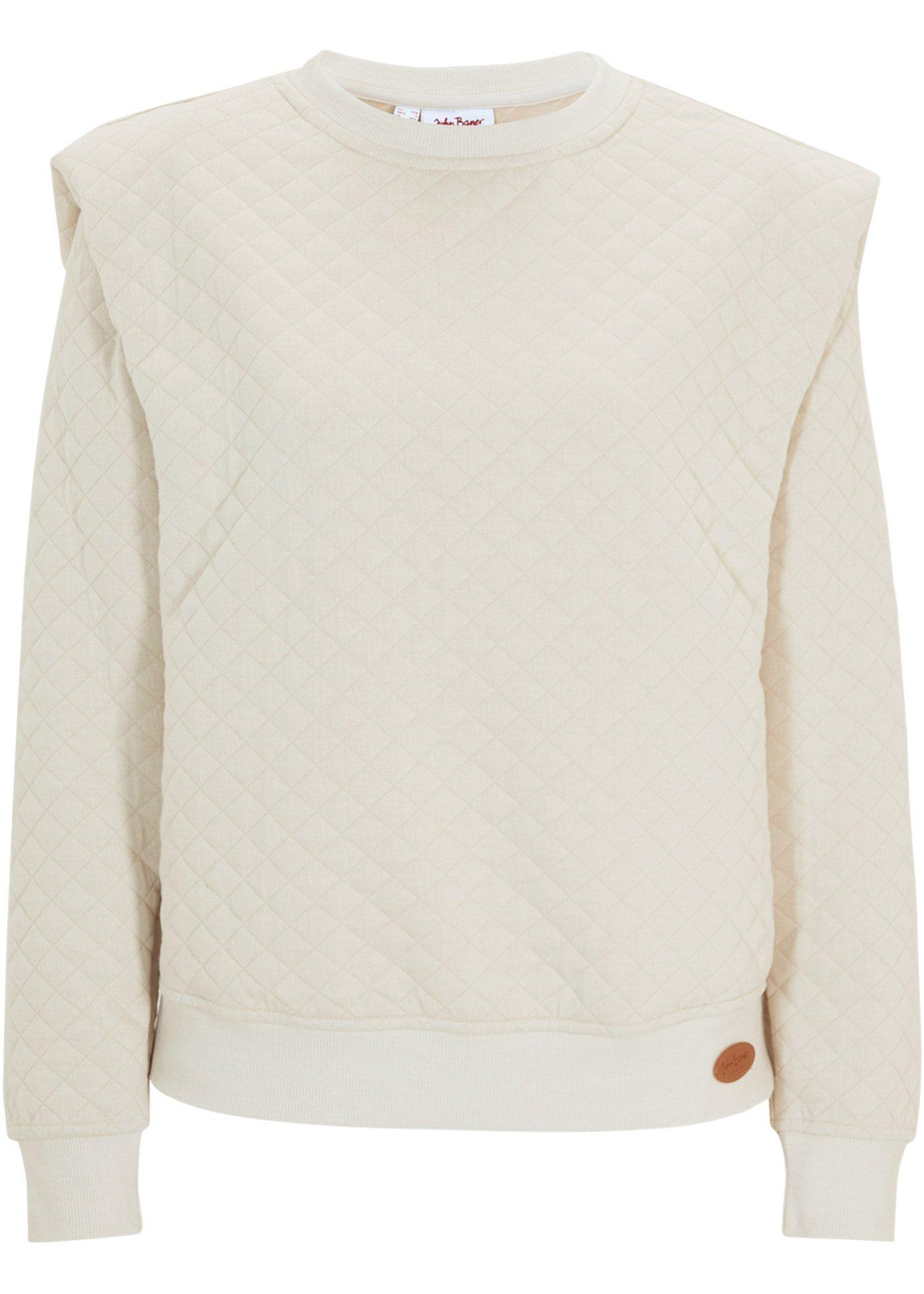 Sweat-shirt matelassé