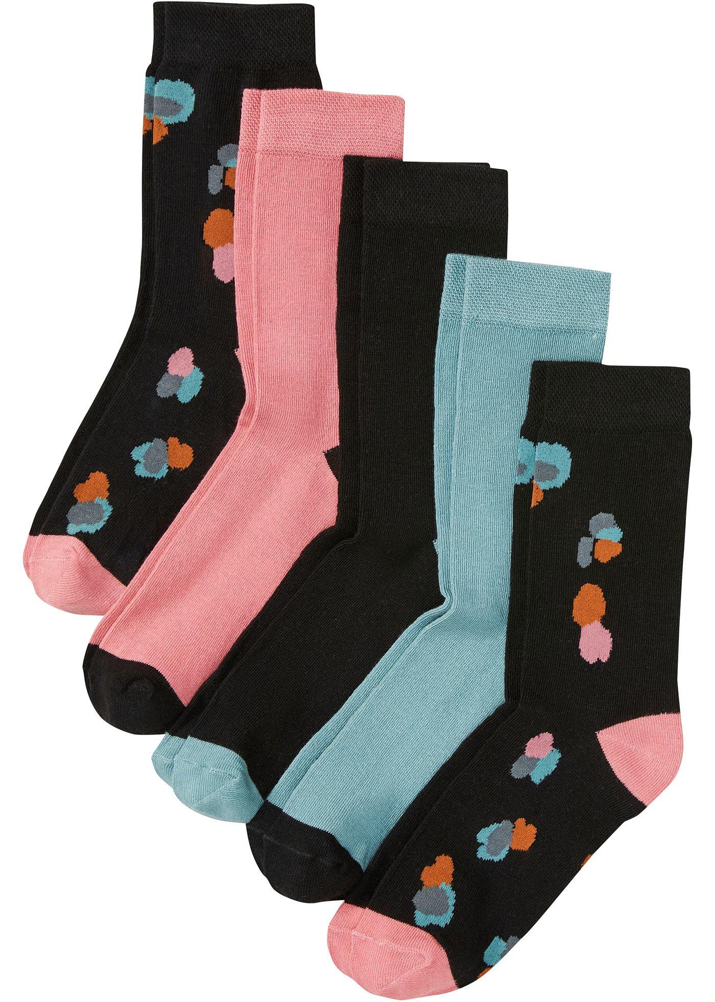 Lot de 5 paires de chaussettes avec coton