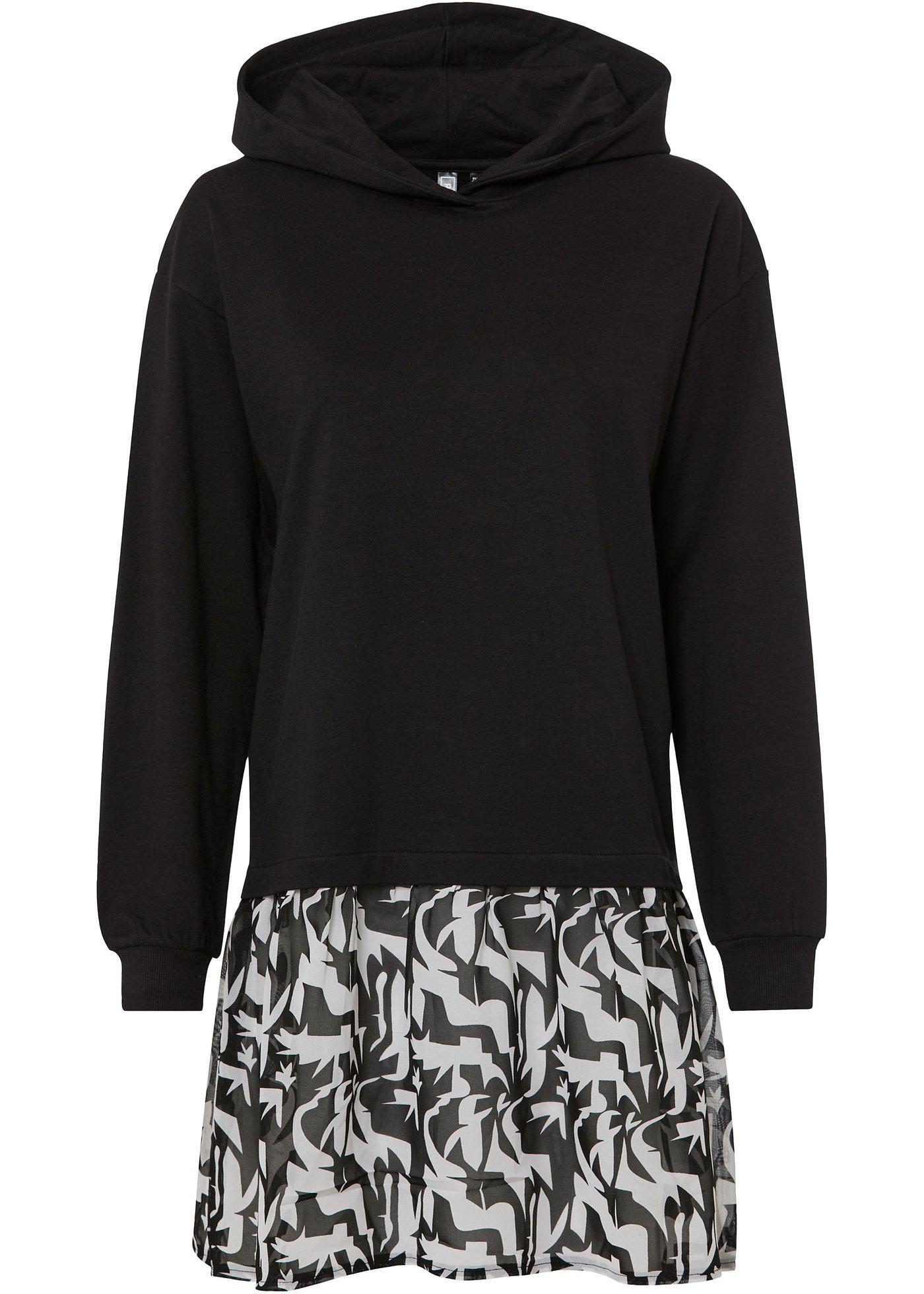 Sweat-shirt avec empiècement jupe