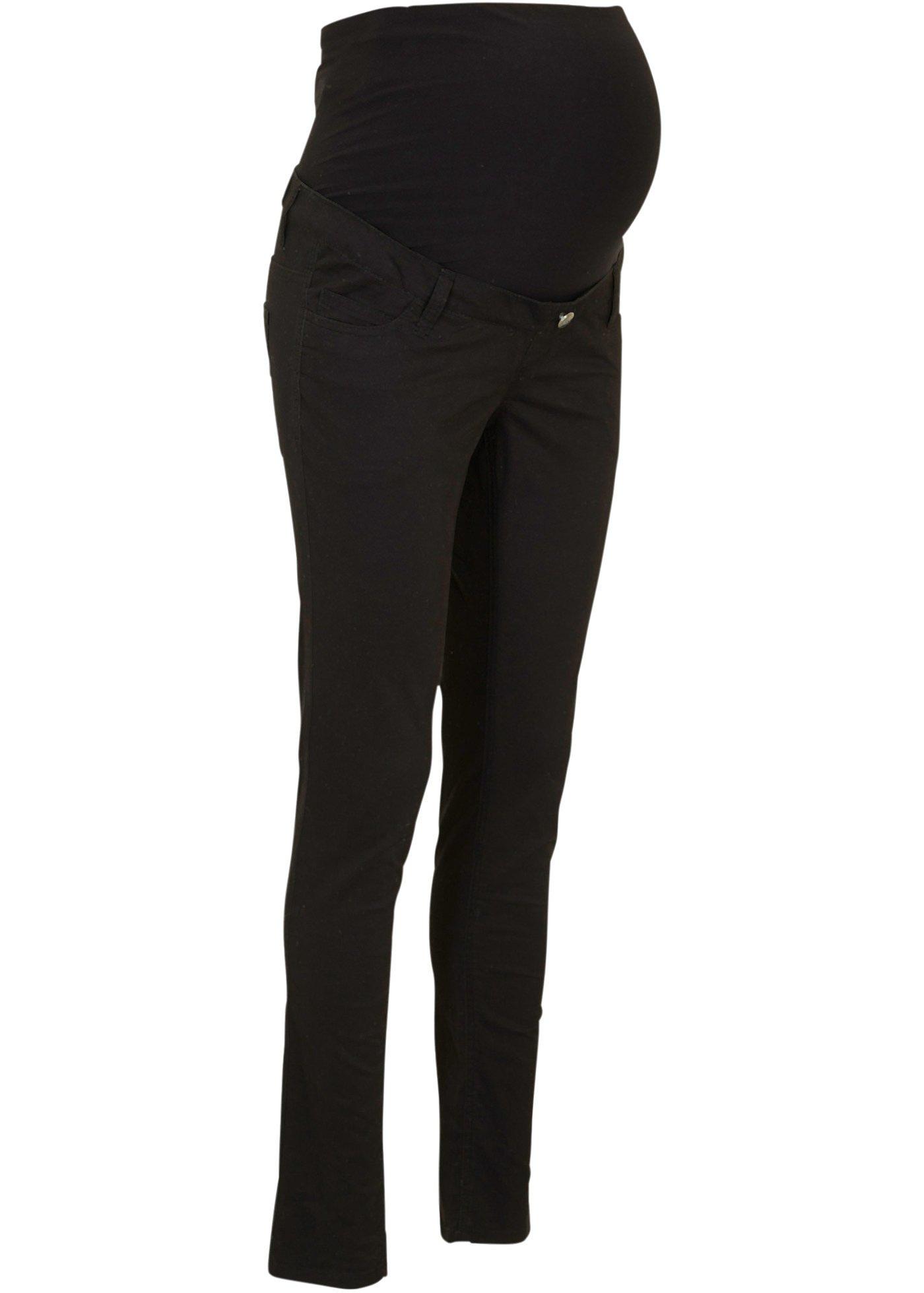 Pantalon de grossesse en twill extensible, Slim Fit