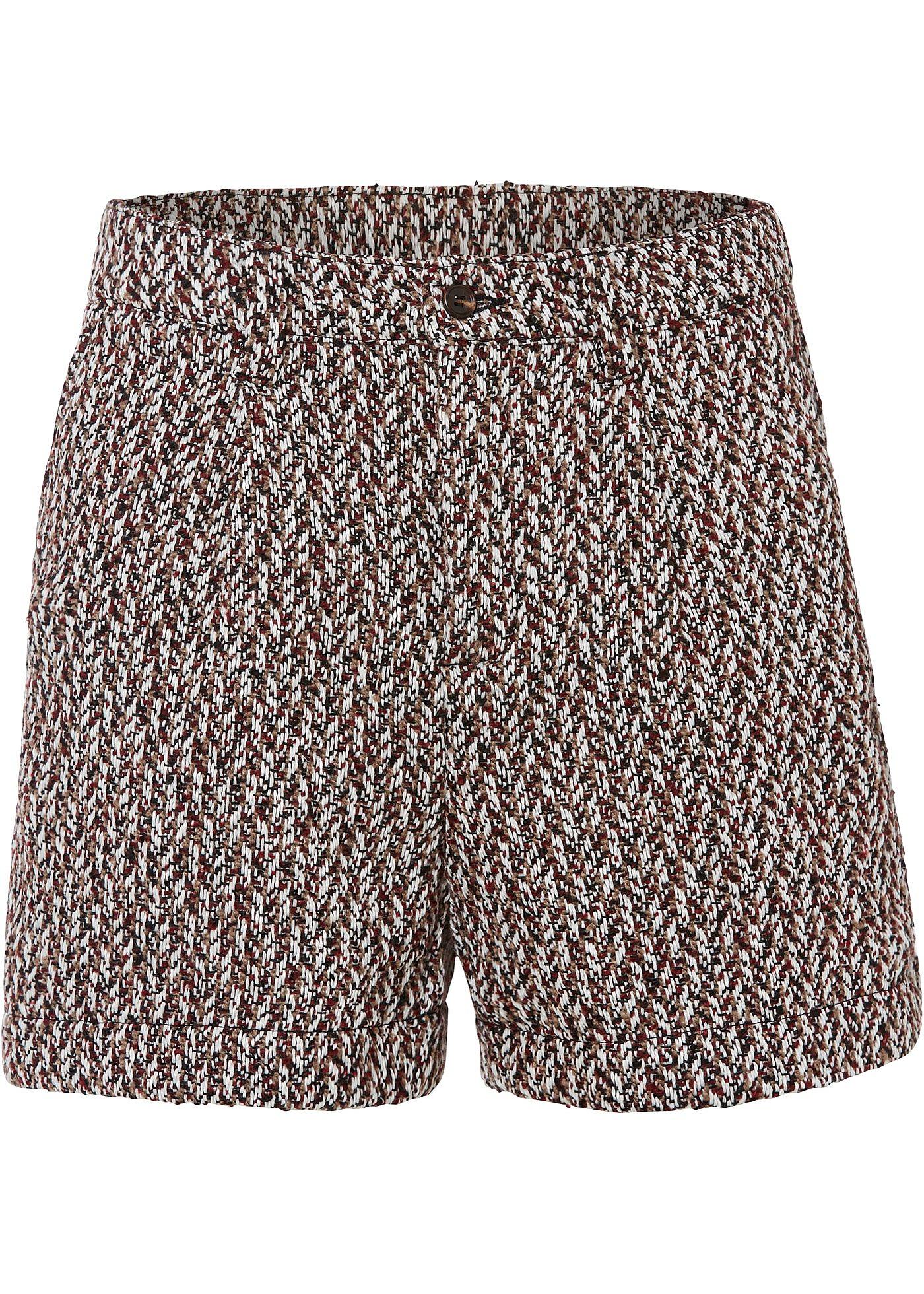 Short en bouclé