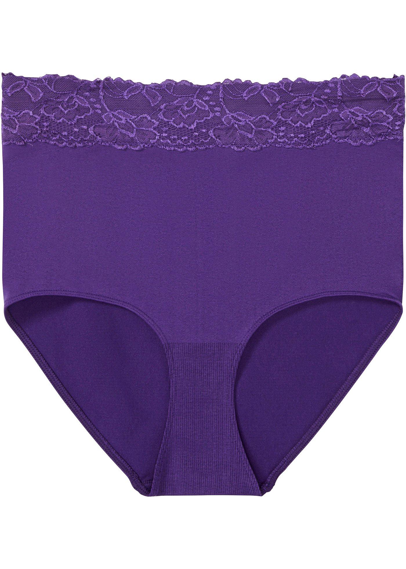 Slip taille haute sans couture avec dentelle Feel Comfort