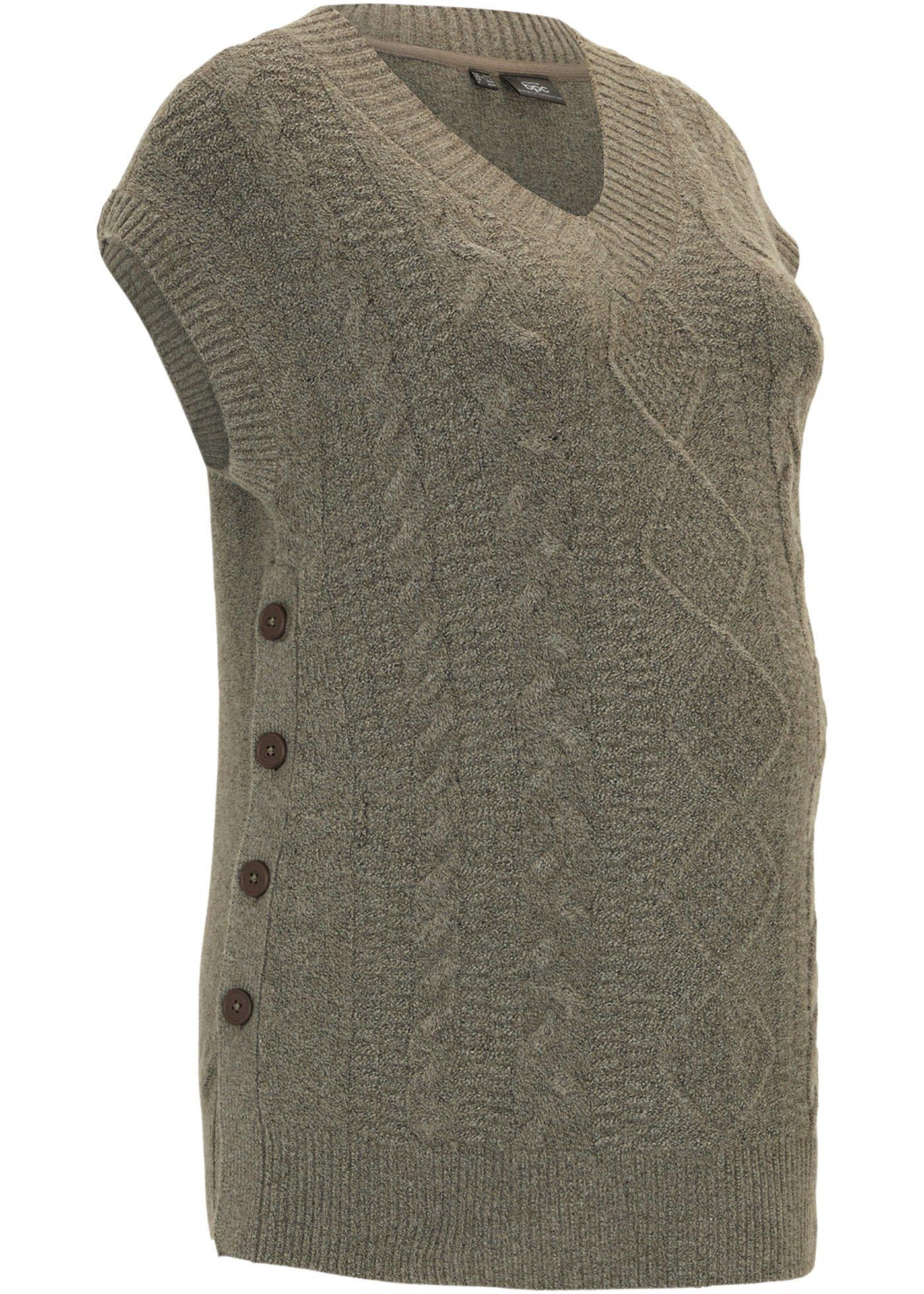 Pull de grossesse et d'allaitement avec torsades