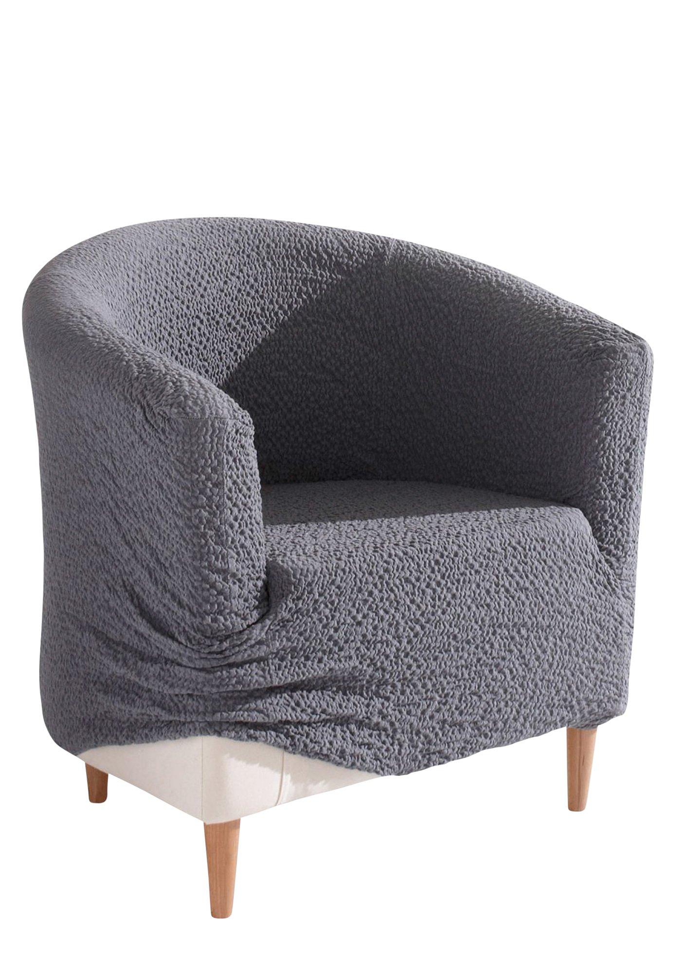 Housse de fauteuil froissée