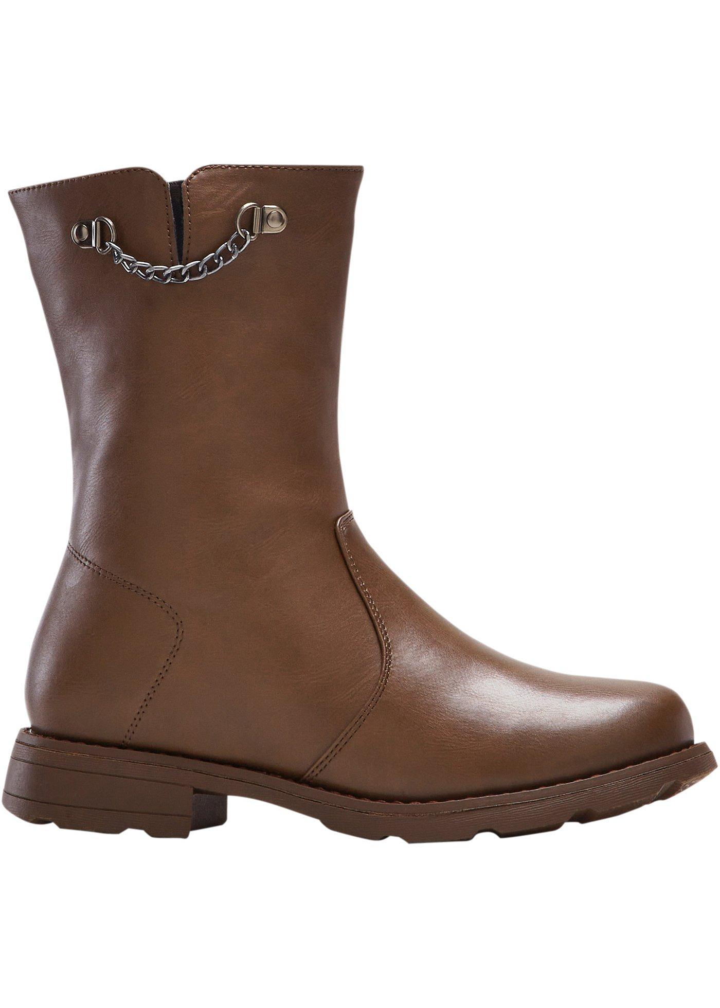 look bottines marron