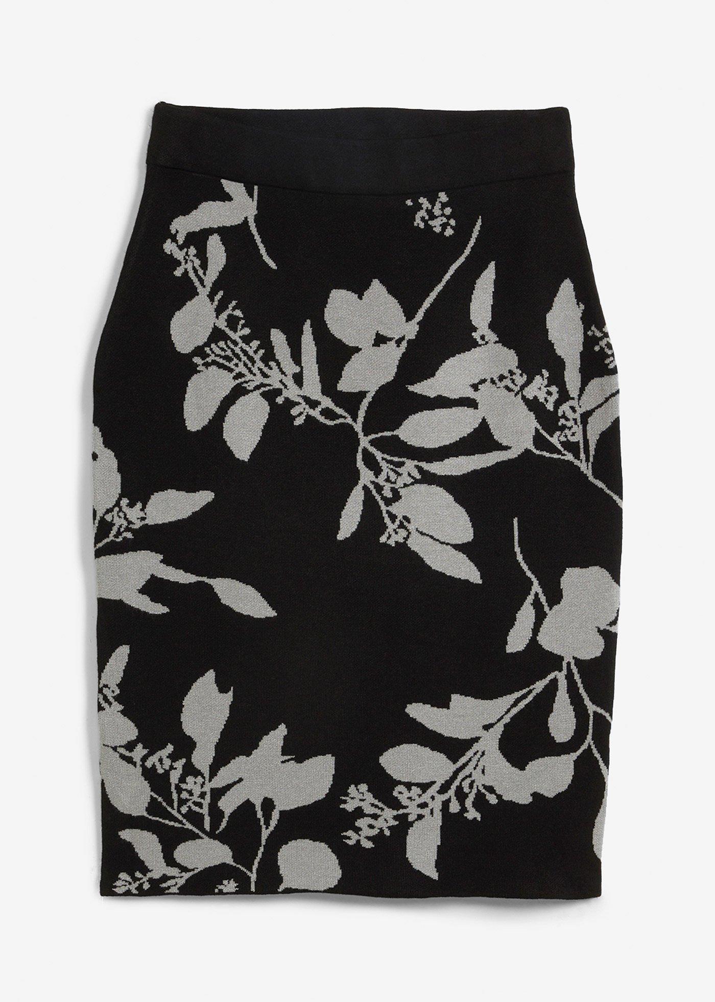 Jupe en maille jacquard