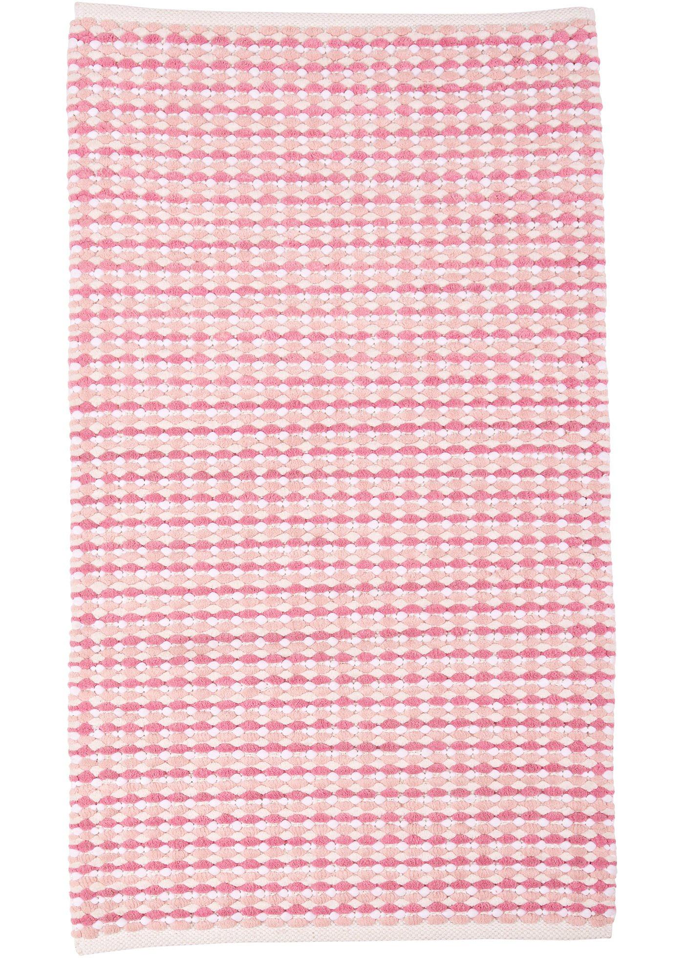 Tapis de salle de bain dans des tons pastel